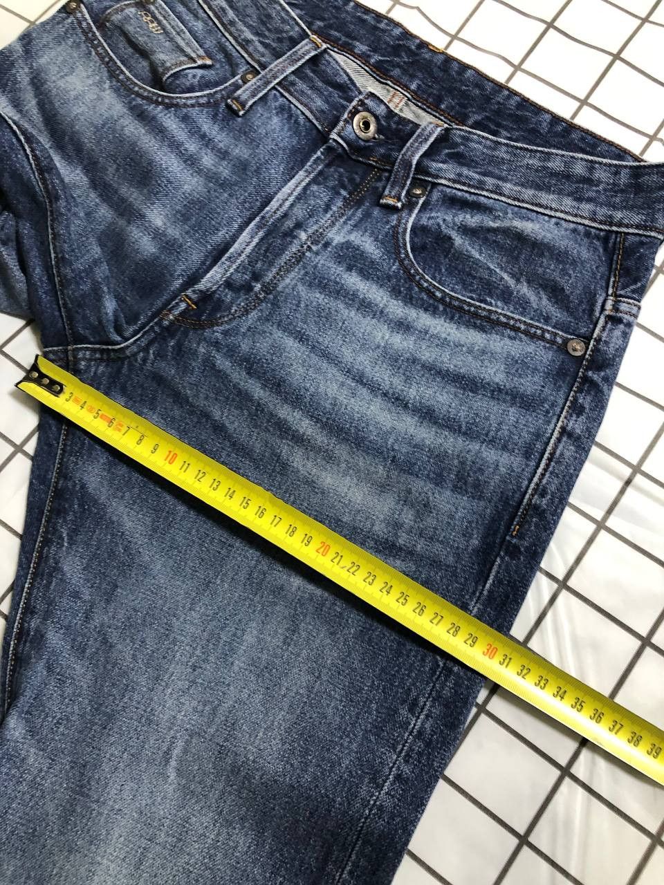 G-Star G-STAR RAW Mens 3301 Straight Leg Denim Jeans Button Up Size US 29 - 10 Thumbnail
