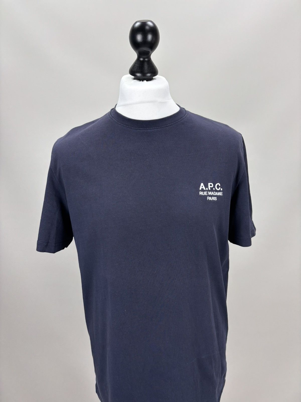 A.P.C. Mens t shirt A.P.C. Size L Color Blue Size US L / EU 52-54 / 3 - 2 Thumbnail