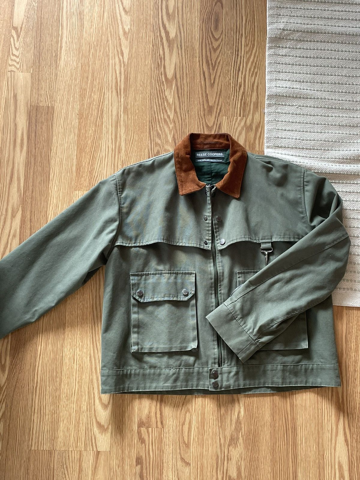 image of Reese Cooper Ss21 Work Coat in Green, Men's (Size XL)