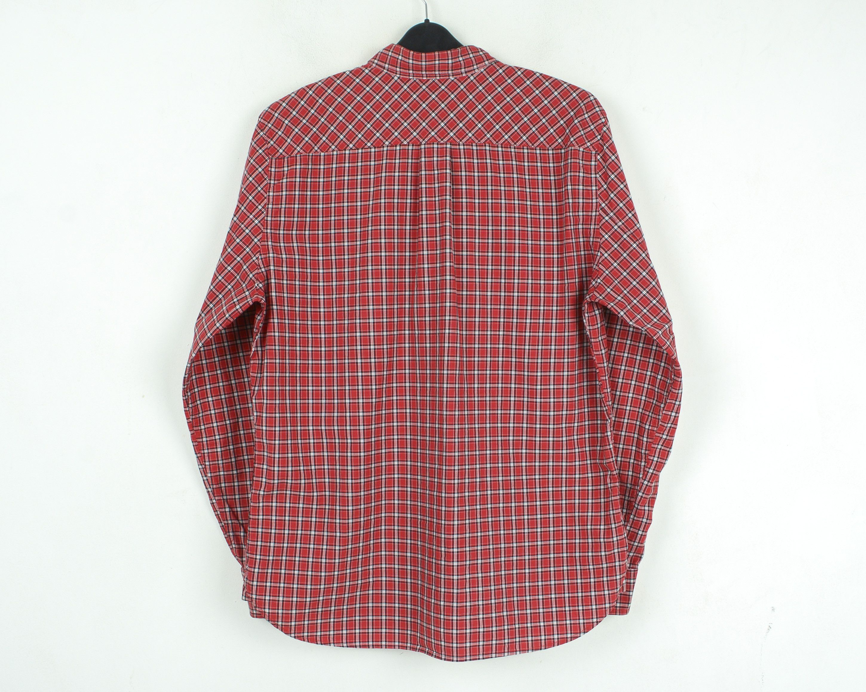 Peak Performance Casual Shirt Check Tartan Long Sleeve Button Cotton Size US L / EU 52-54 / 3 - 3 Thumbnail