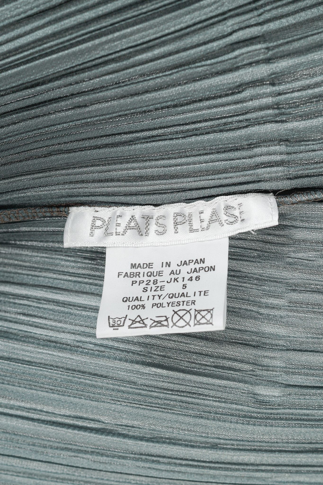 Pleats Please Issey Miyake Pleats Please Issey Miyake Open-Front Cardigan Size S / US 4 / IT 40 - 6 Thumbnail