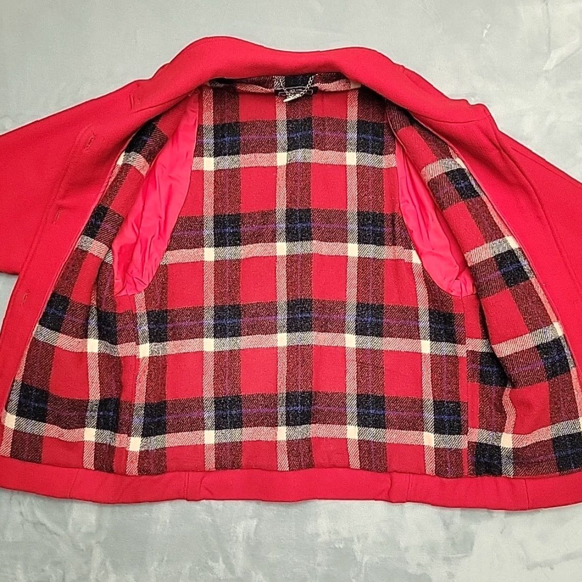Vintage VTG Woolrich Jacket Womens M Red Wool Plaid Lined Outdoor Made In The USA Size M / US 6-8 / IT 42-44 - 7 Thumbnail