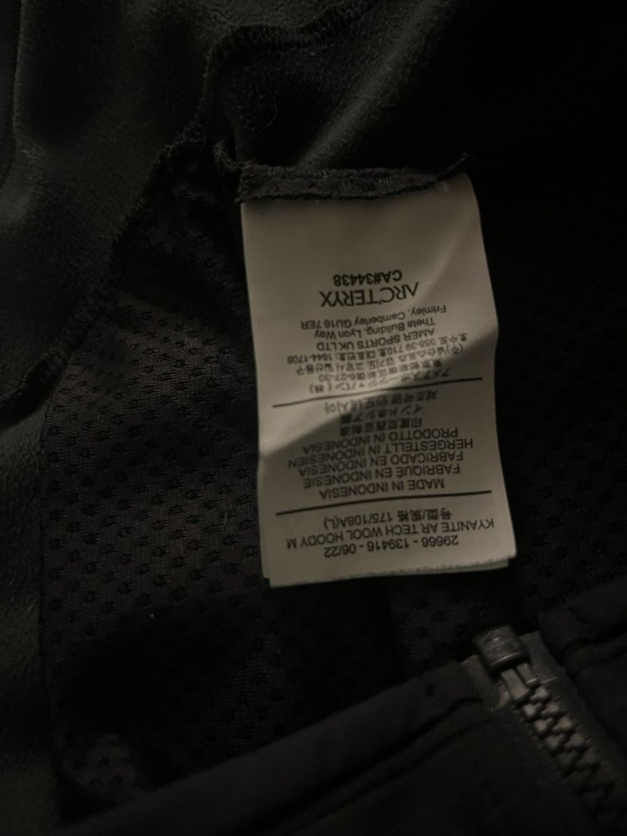 Arc'teryx Kyanite Tech Wool Hoody Size US L / EU 52-54 / 3 - 3 Thumbnail