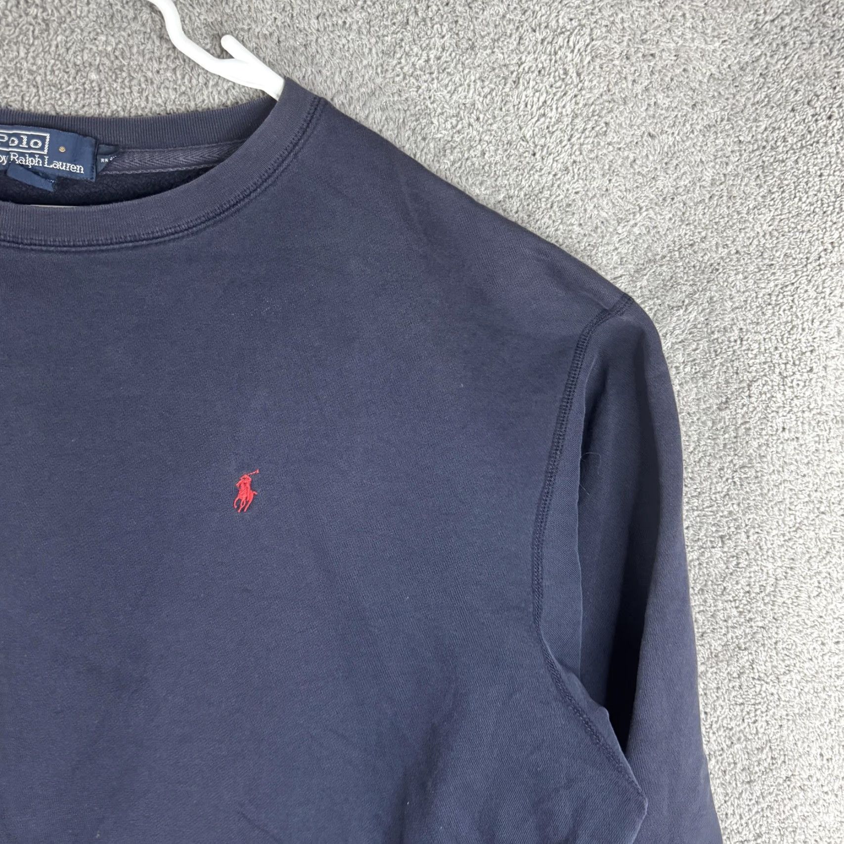 Polo Ralph Lauren Polo Ralph Lauren Sweatshirt Mens XL Blue Crewneck Fleece Pullover Pony Logo Weekend Casual Statement Size US XL / EU 56 / 4 - 4 Thumbnail