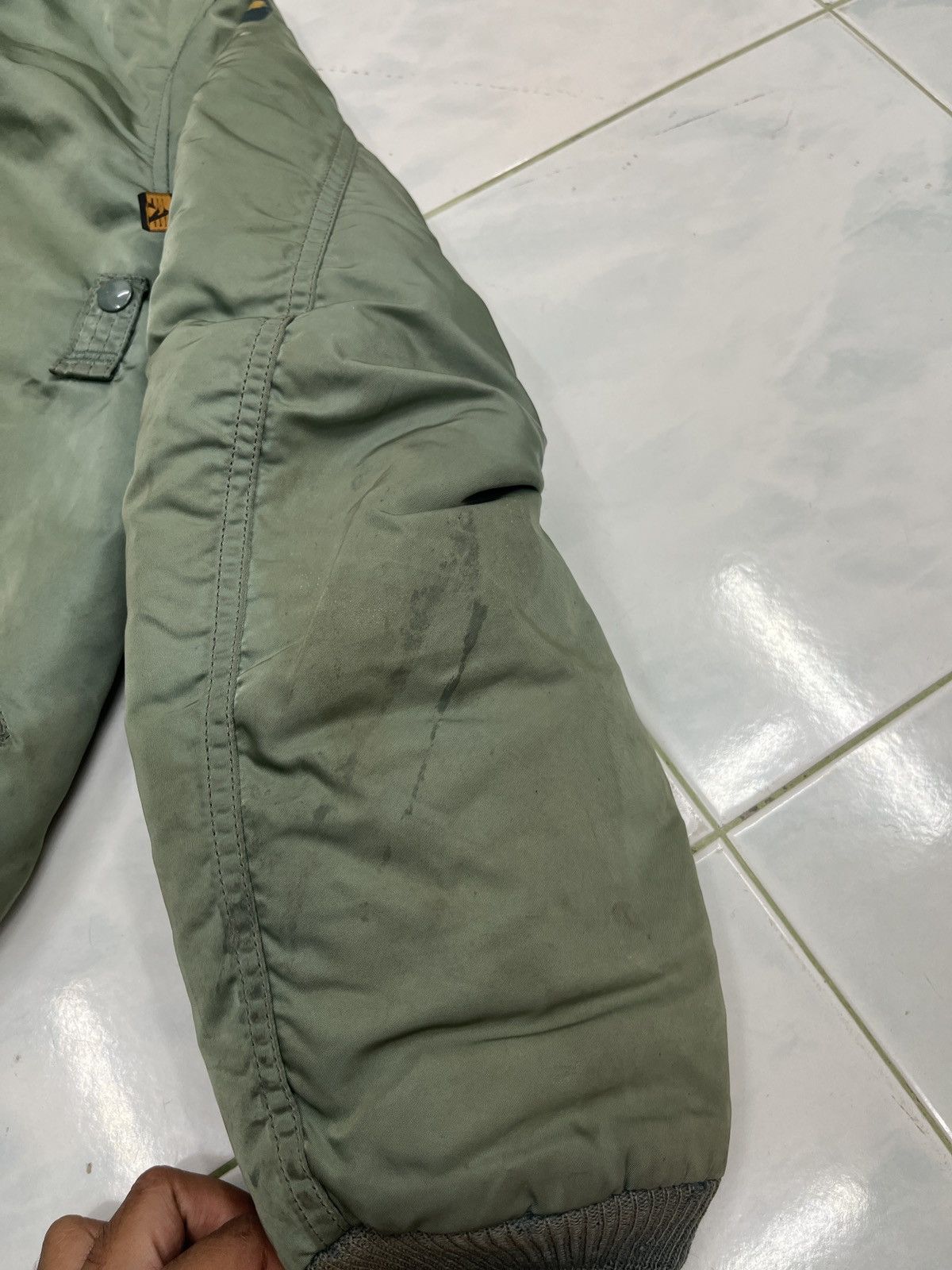 Alpha Industries 🔥🔥🔥STEALS VTG ALPHA INDUSTRIES BOMBER JACKET Size US M / EU 48-50 / 2 - 22 Thumbnail