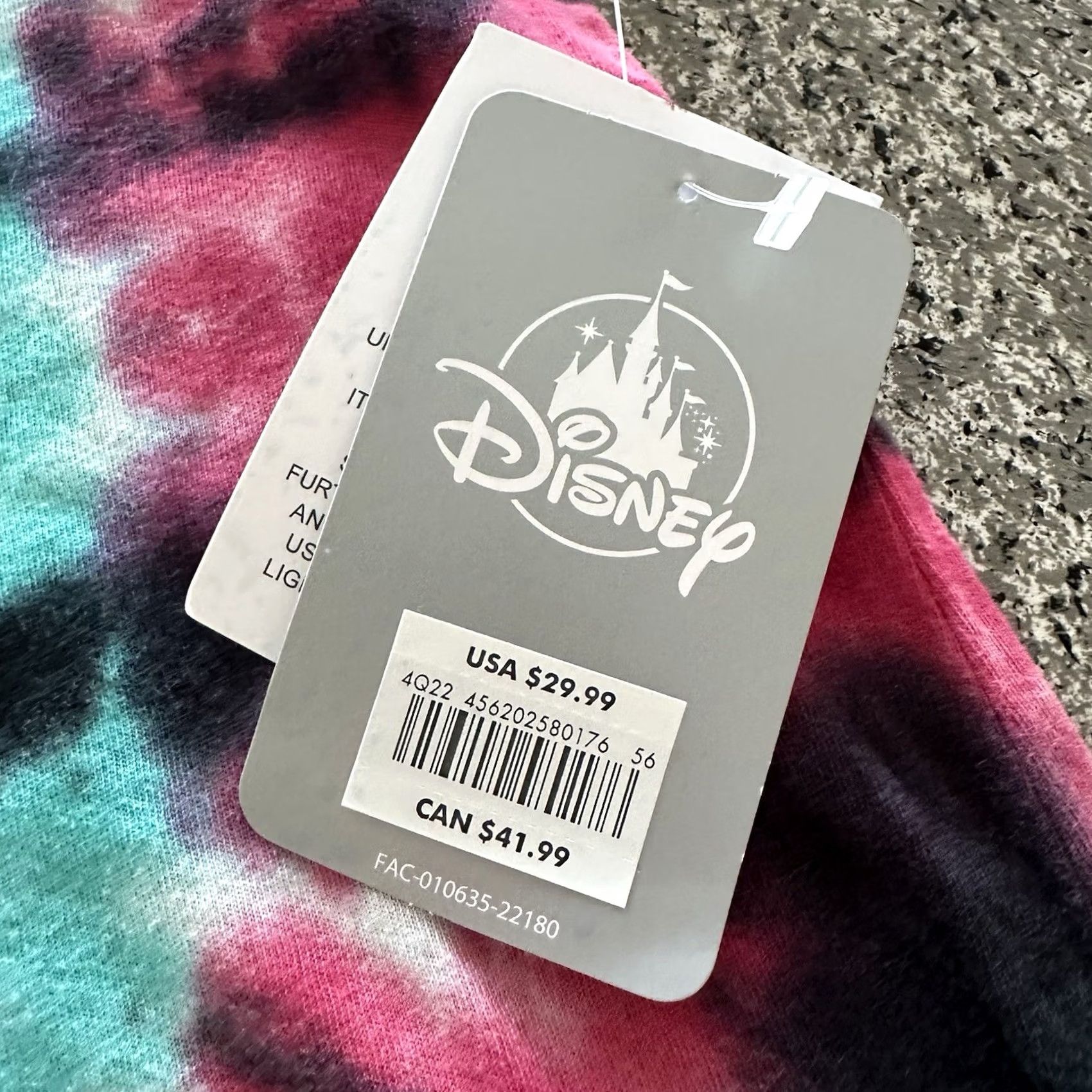 Disney Disney Imelda Hector Valentine Tie Dye V Neck Shirt Women’s M Shirt Women M Disney Colorful Tie Dye 90s? Size M / US 6-8 / IT 42-44 - 2 Thumbnail