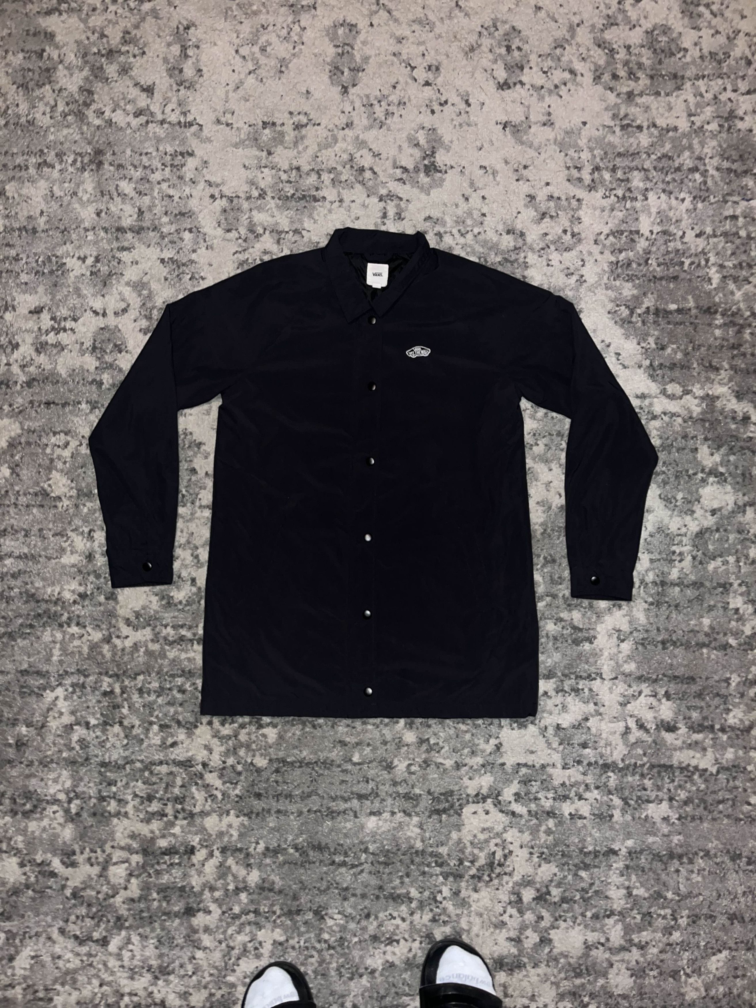 Vans '00s Vans Long Button Up Windbreaker Size US S / EU 44-46 / 1 - 1 Thumbnail