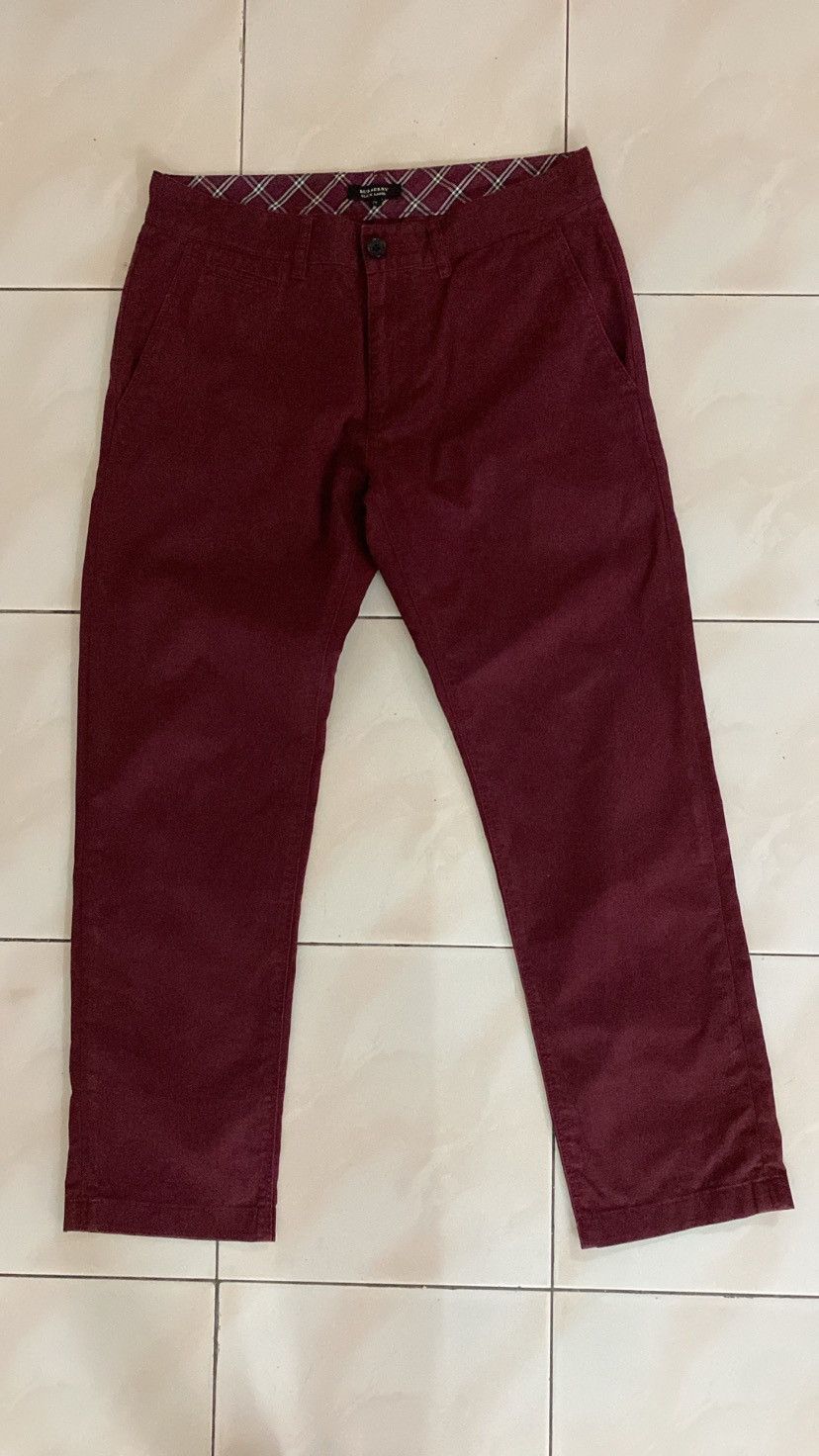 Burberry × Burberry Prorsum × Vintage Burberry Black Label Yellow Mustard Pant Size US 33 - 2 Thumbnail