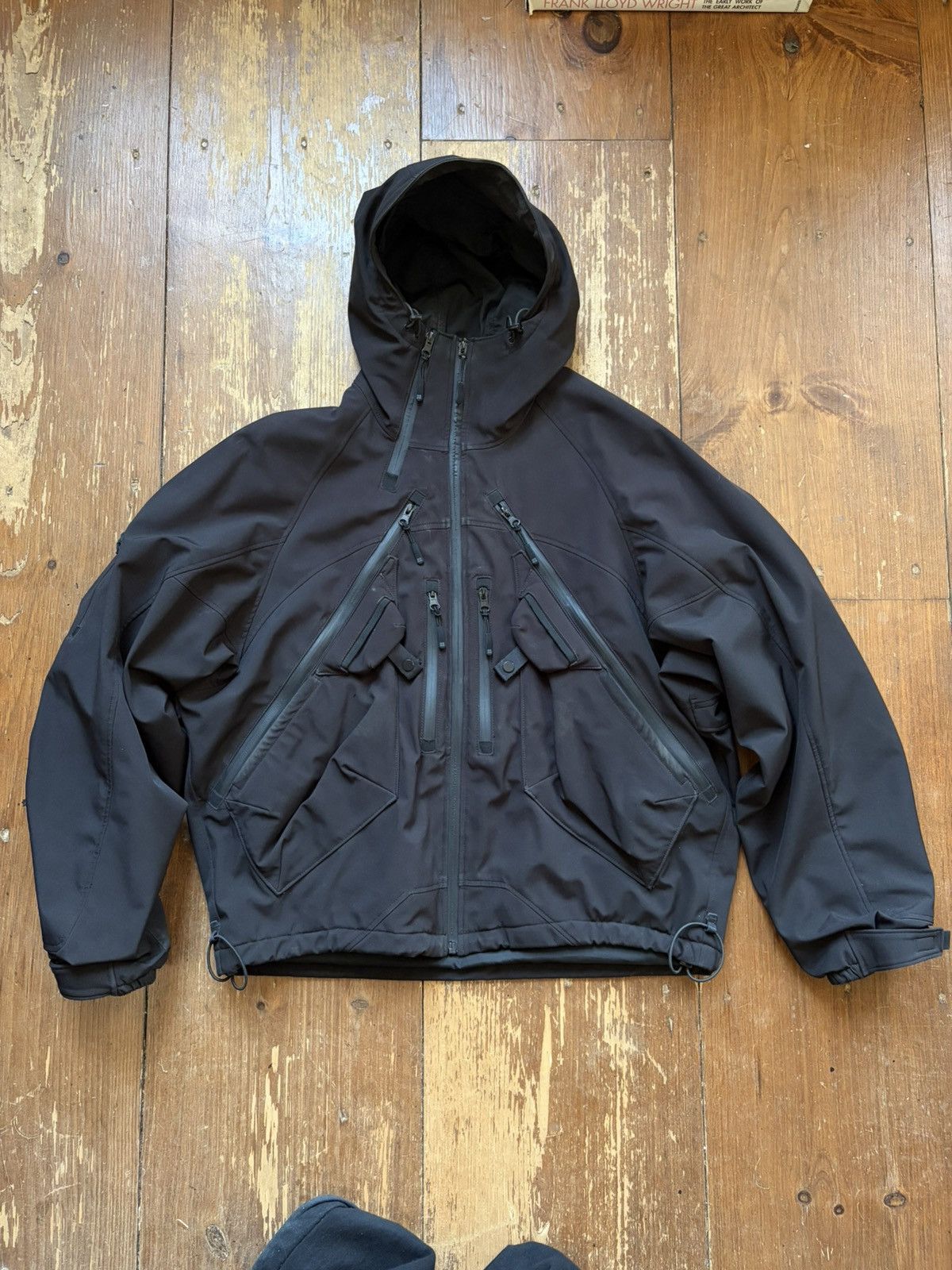 Other Arcoa J001 water resistant parachute jacket black Size US M / EU 48-50 / 2 - 1 Thumbnail