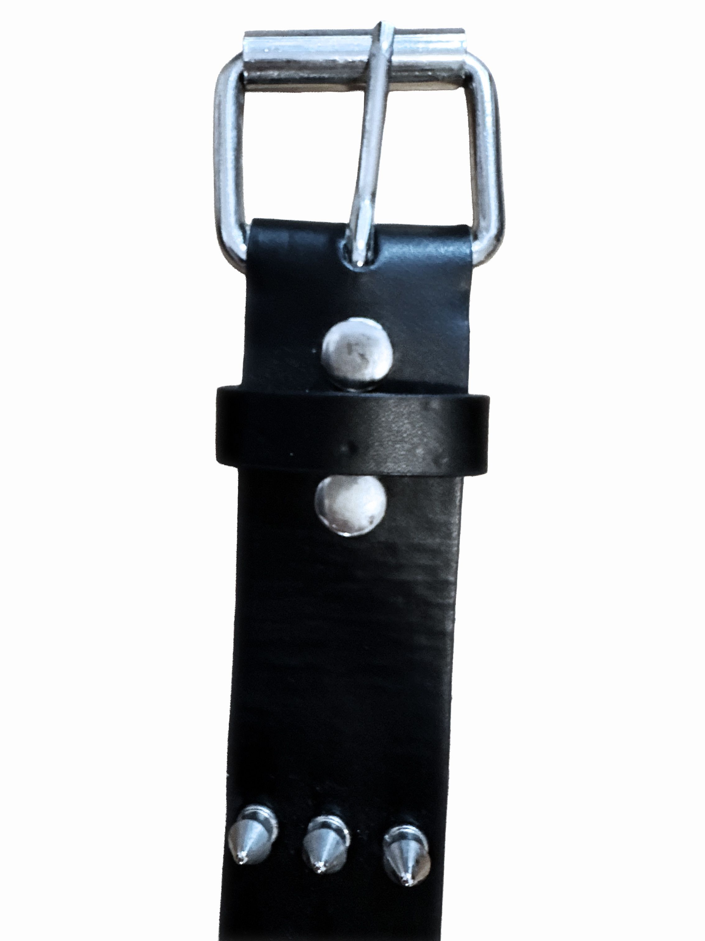Other Black Punk Spike Belt Size ONE SIZE - 3 Thumbnail