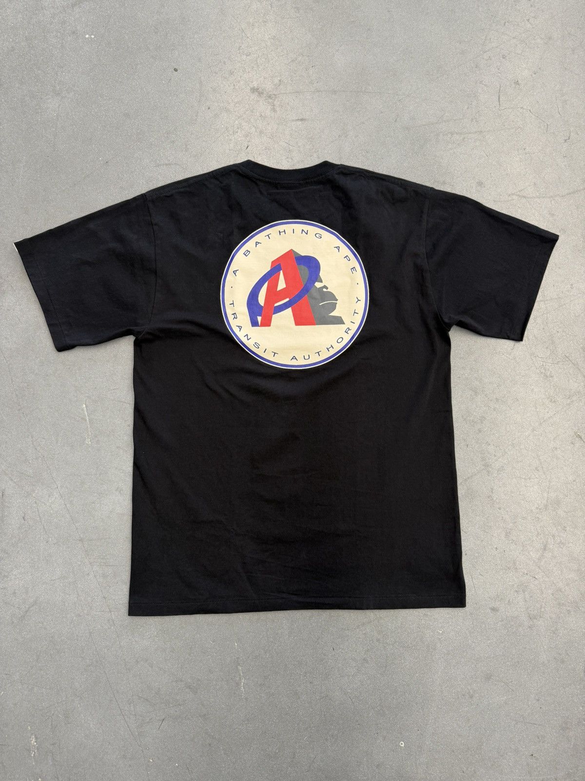 Bape SS25 Bape Transit Authority Tee Size US XL / EU 56 / 4 - 1 Thumbnail