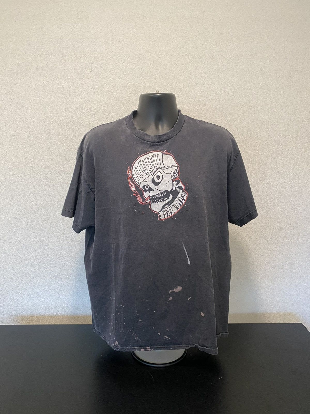 Band Tees × Vintage Los creepers for vida punk rock band shirt Size US XL / EU 56 / 4 - 1 Thumbnail