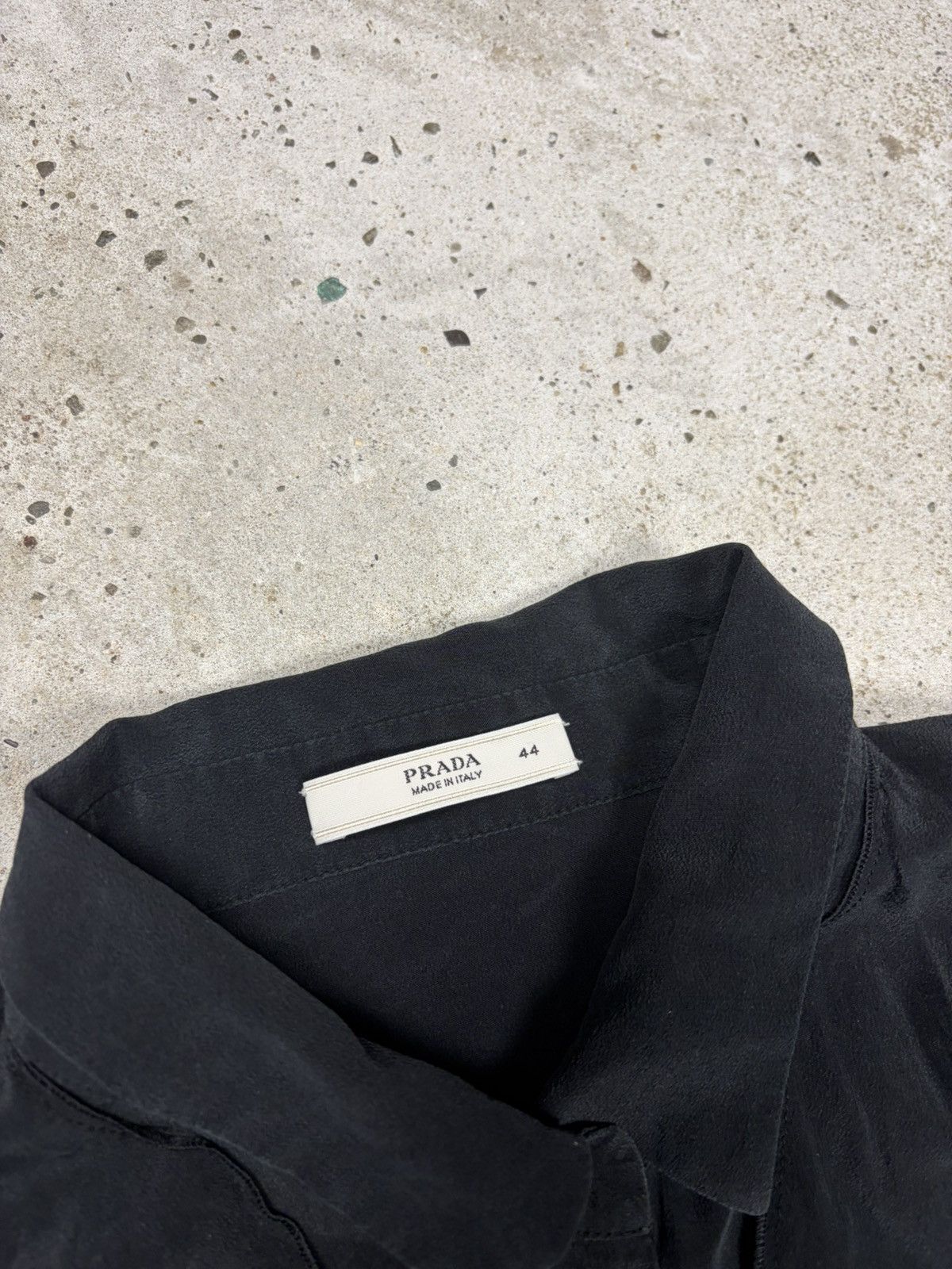Prada Prada 2008 Black Silk Top Size M / US 6-8 / IT 42-44 - 3 Thumbnail