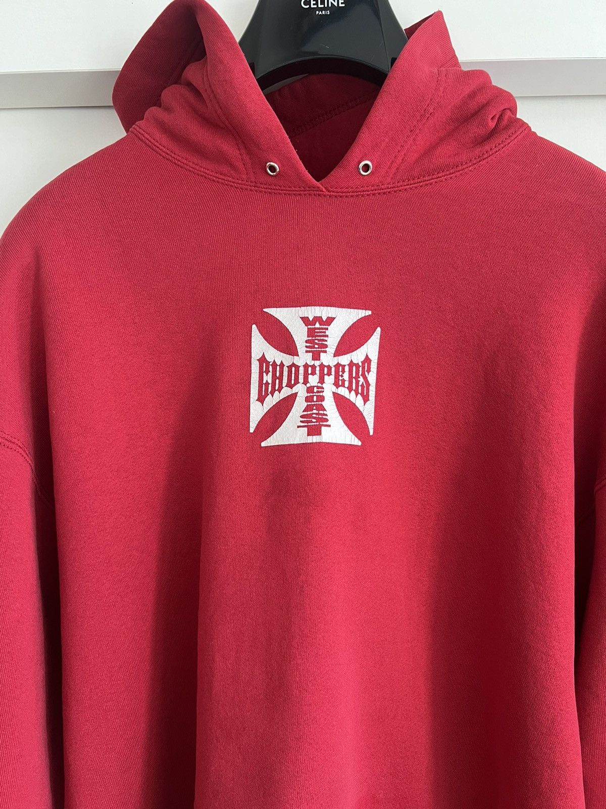 Band Tees × Vintage Vintage West Coast Choppers hoodie Size US XL / EU 56 / 4 - 3 Thumbnail