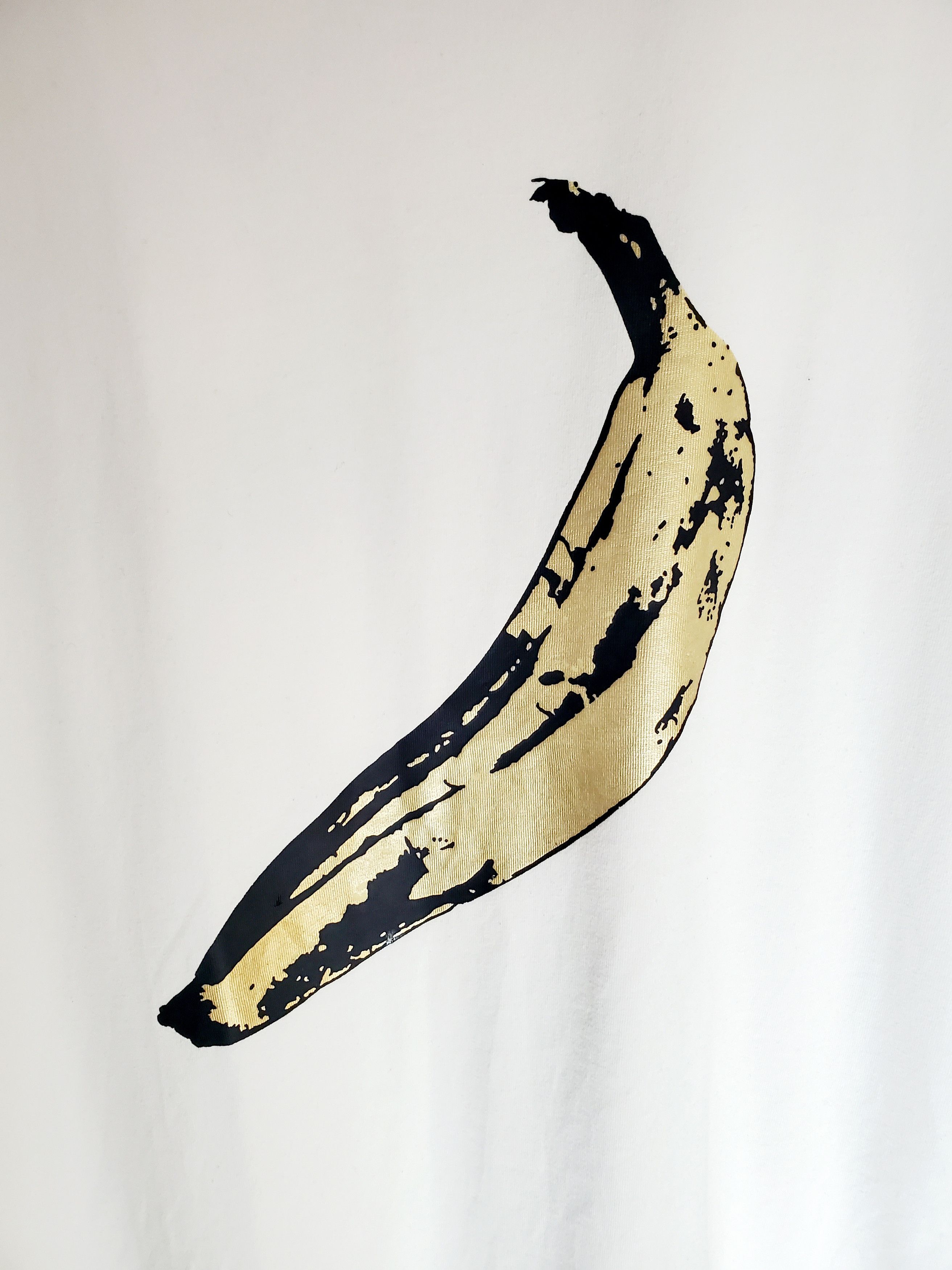 Andy Warhol × Japanese Brand × Uniqlo Andy Warhol x Uniqlo Banana Tshirt size L perfect condition Size US L / EU 52-54 / 3 - 2 Thumbnail