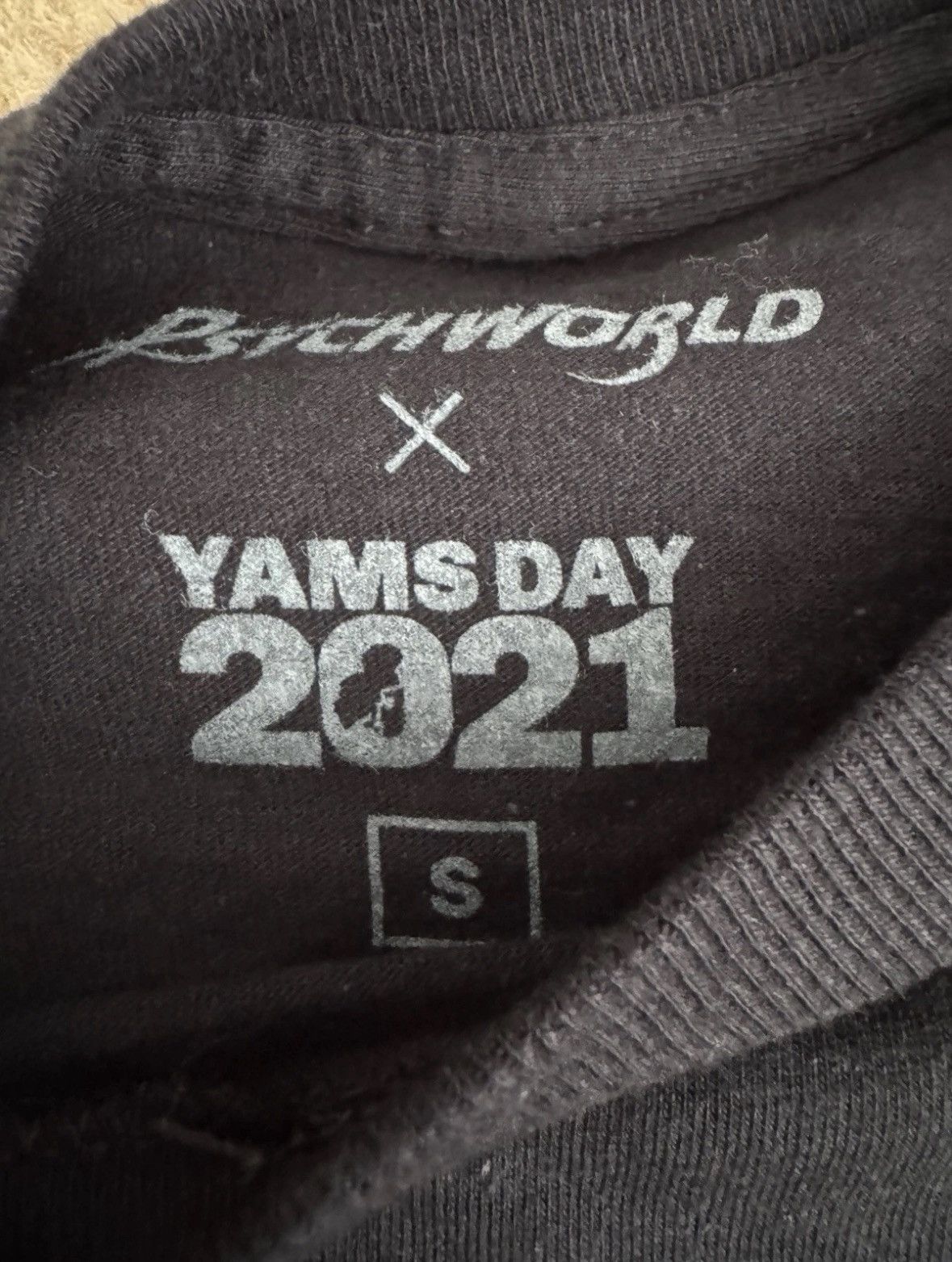 Psychworld Psychworld x Yams Day 2021 Loving Memory Black size Small Size US S / EU 44-46 / 1 - 2 Thumbnail