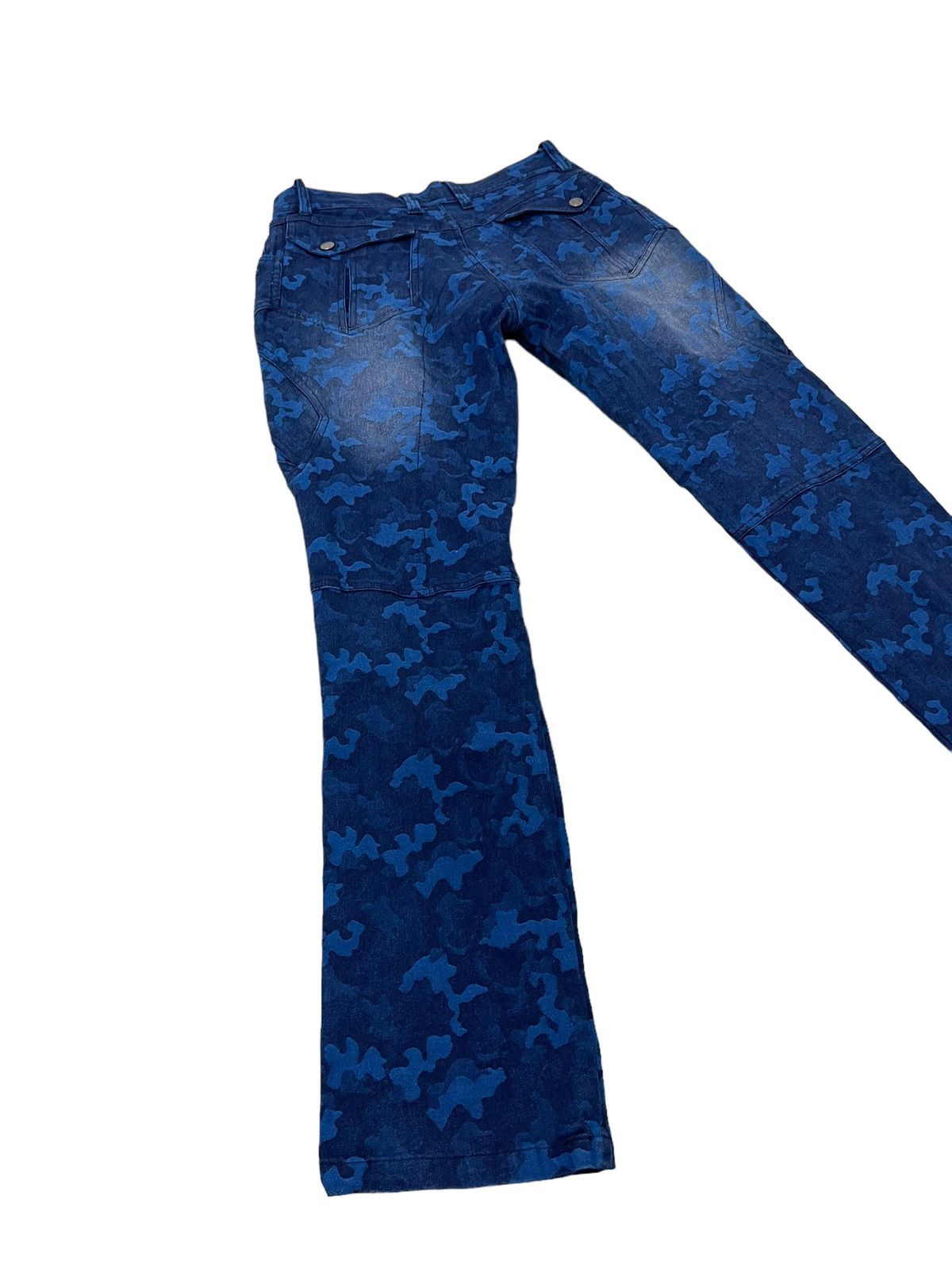 Japanese Brand Slim Bush Pant In The Attic Camo Stretch 6🟦9 Size US 31 - 11 Thumbnail