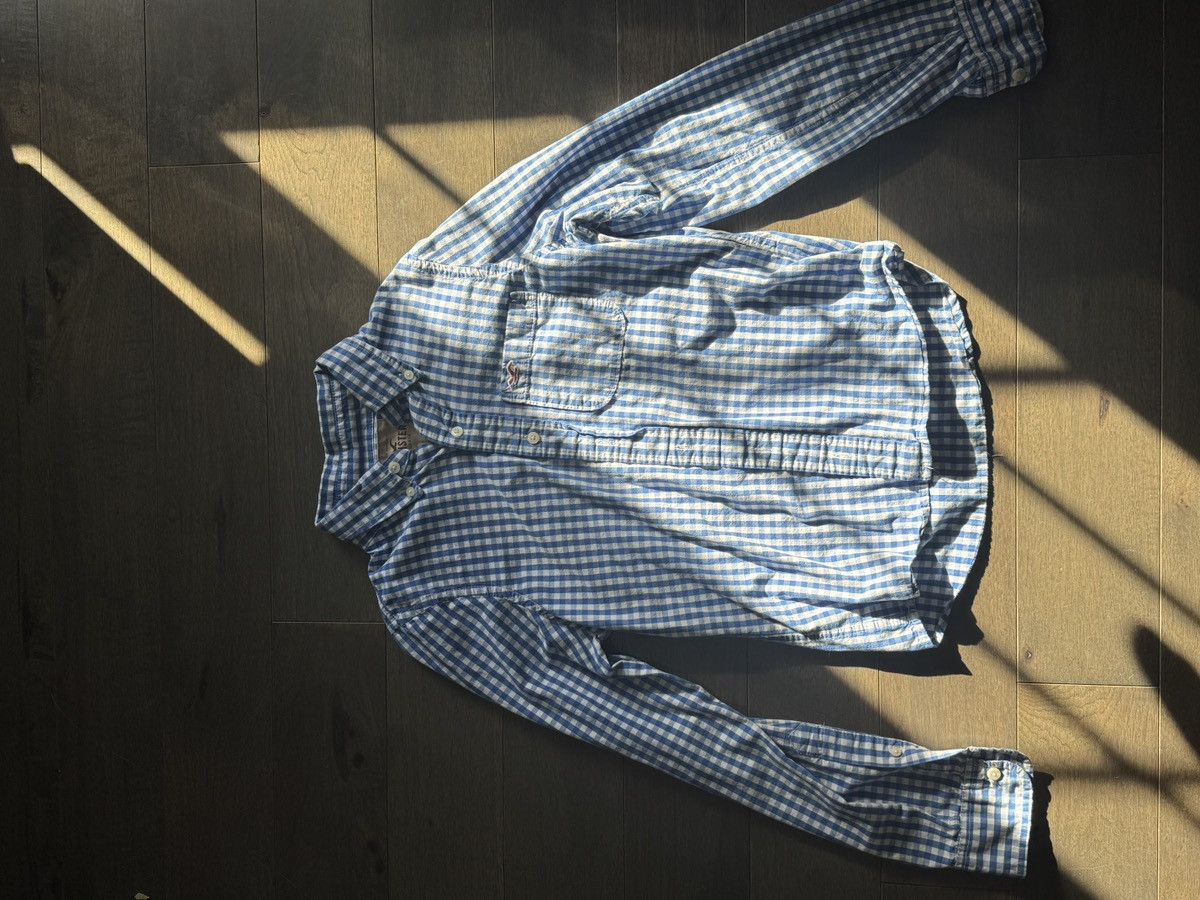 Hollister Hollister blue basic button up Size US S / EU 44-46 / 1 - 1 Thumbnail