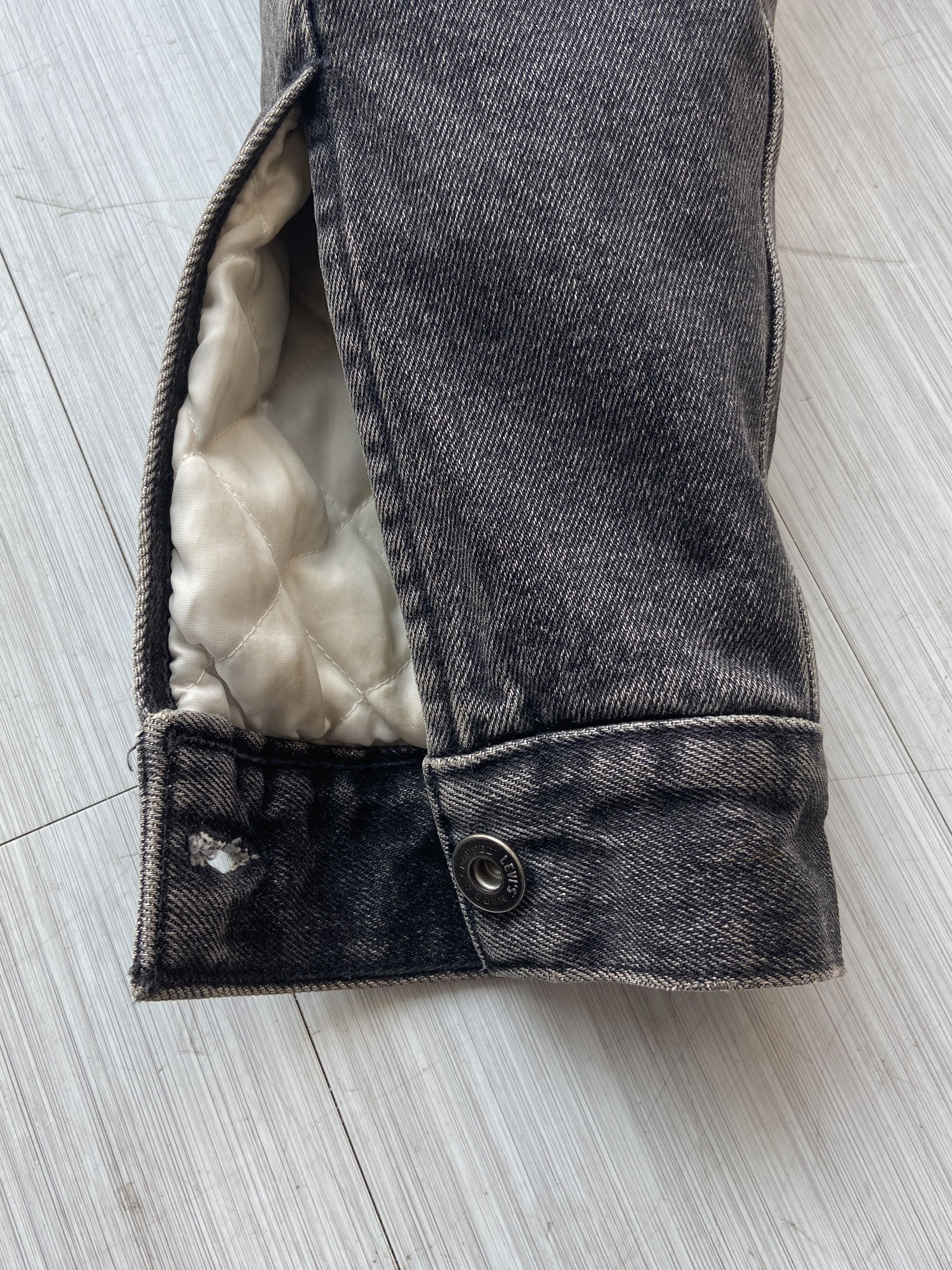 Levi's Made & Crafted × Off-White Off White x Levi’s Made & Crafted Denim Sherpa Jacket Size US S / EU 44-46 / 1 - 8 Thumbnail