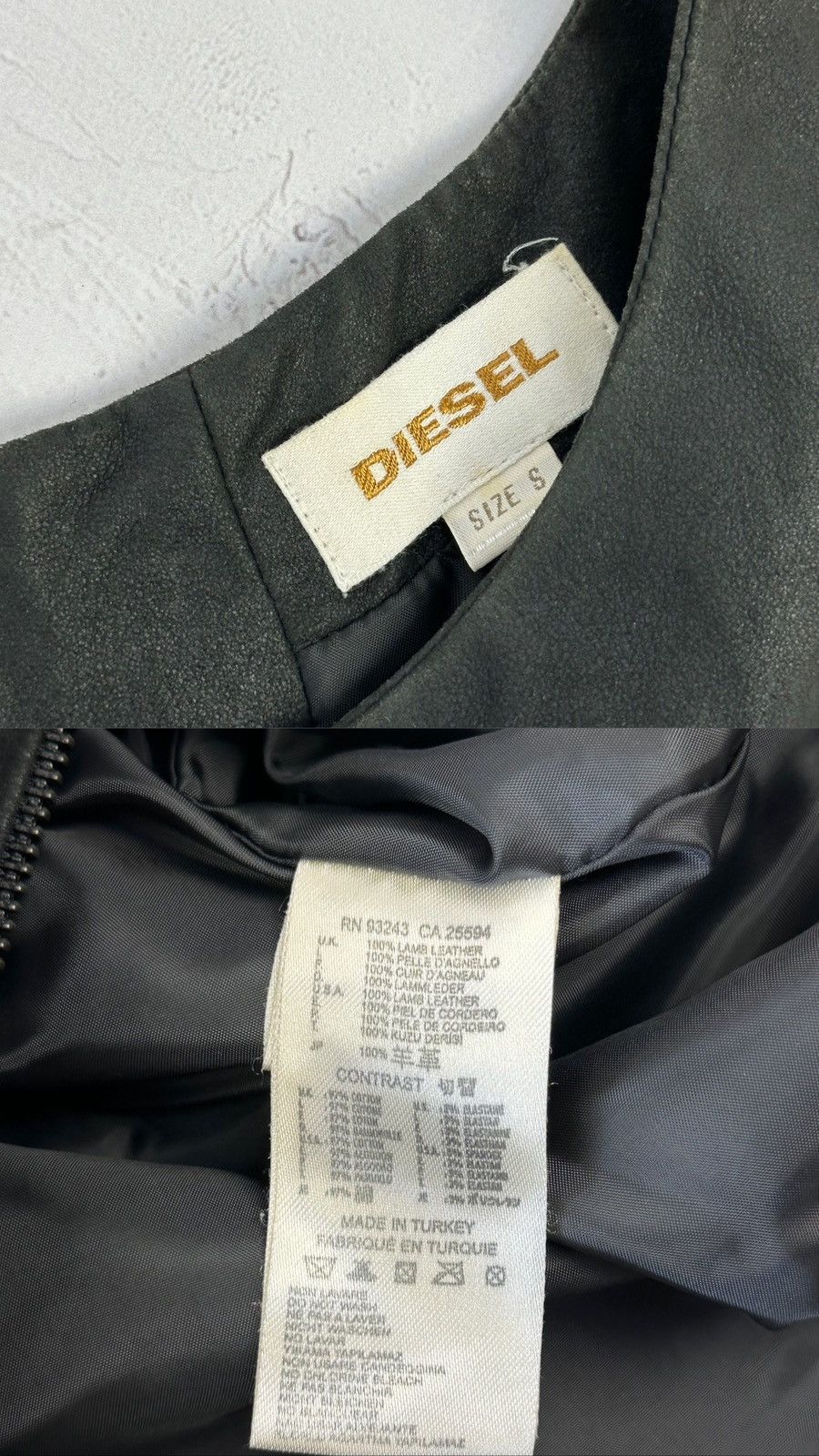 Diesel Y2K Vintage Diesel Leather Dress Size S / US 4 / IT 40 - 9 Thumbnail