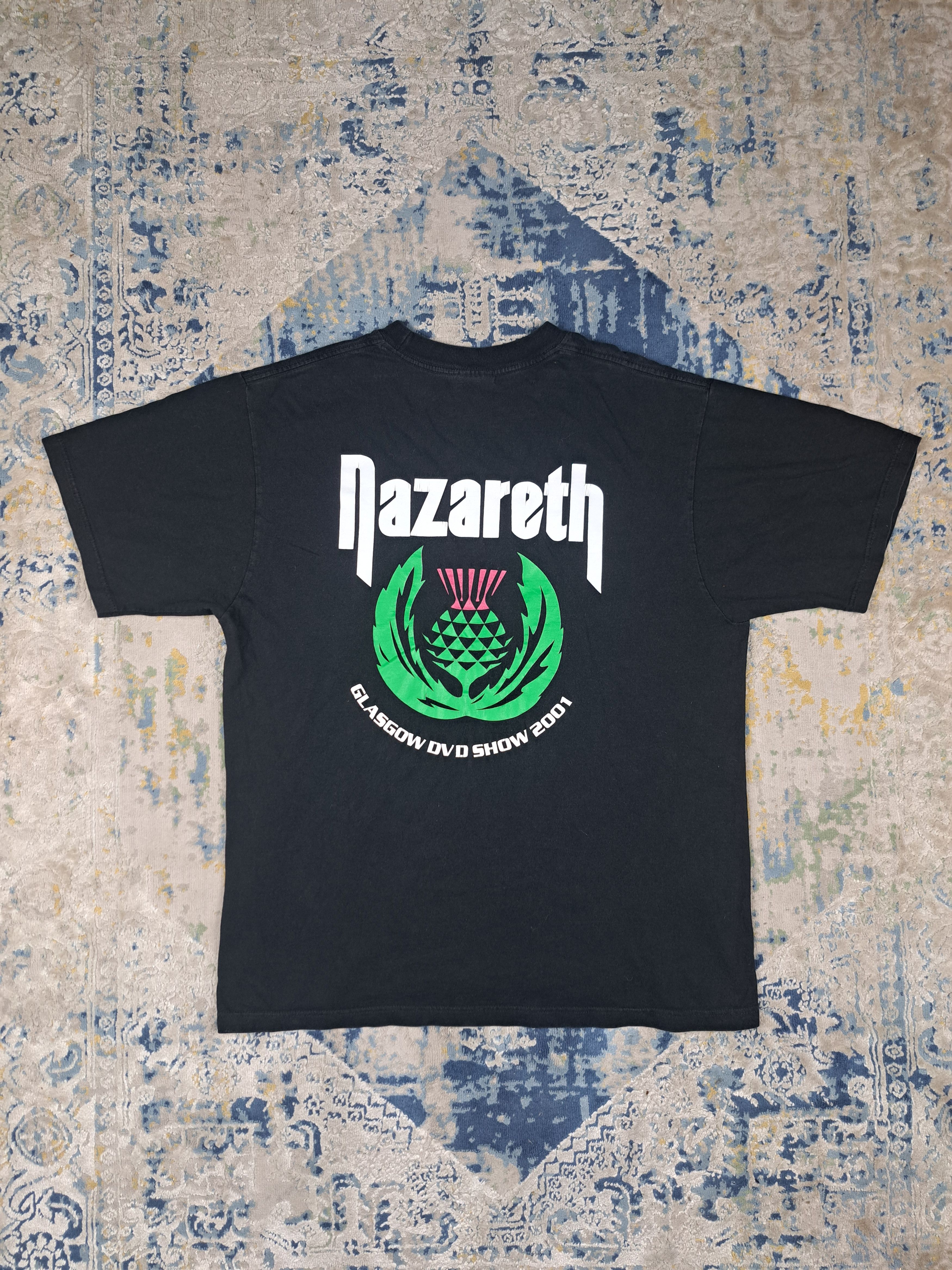 Band Tees Vintage 2001 Nazareth Band Tee Rare Hard Rock Size US M / EU 48-50 / 2 - 1 Thumbnail