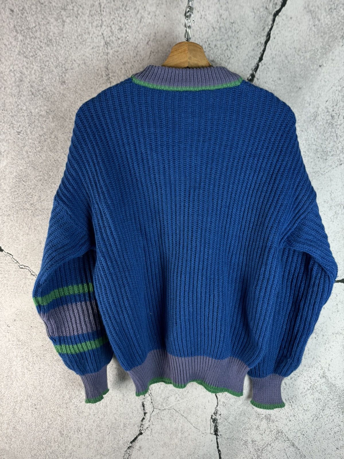 Puma Vintage 90s Puma Sweater Jumper Size US M / EU 48-50 / 2 - 2 Thumbnail
