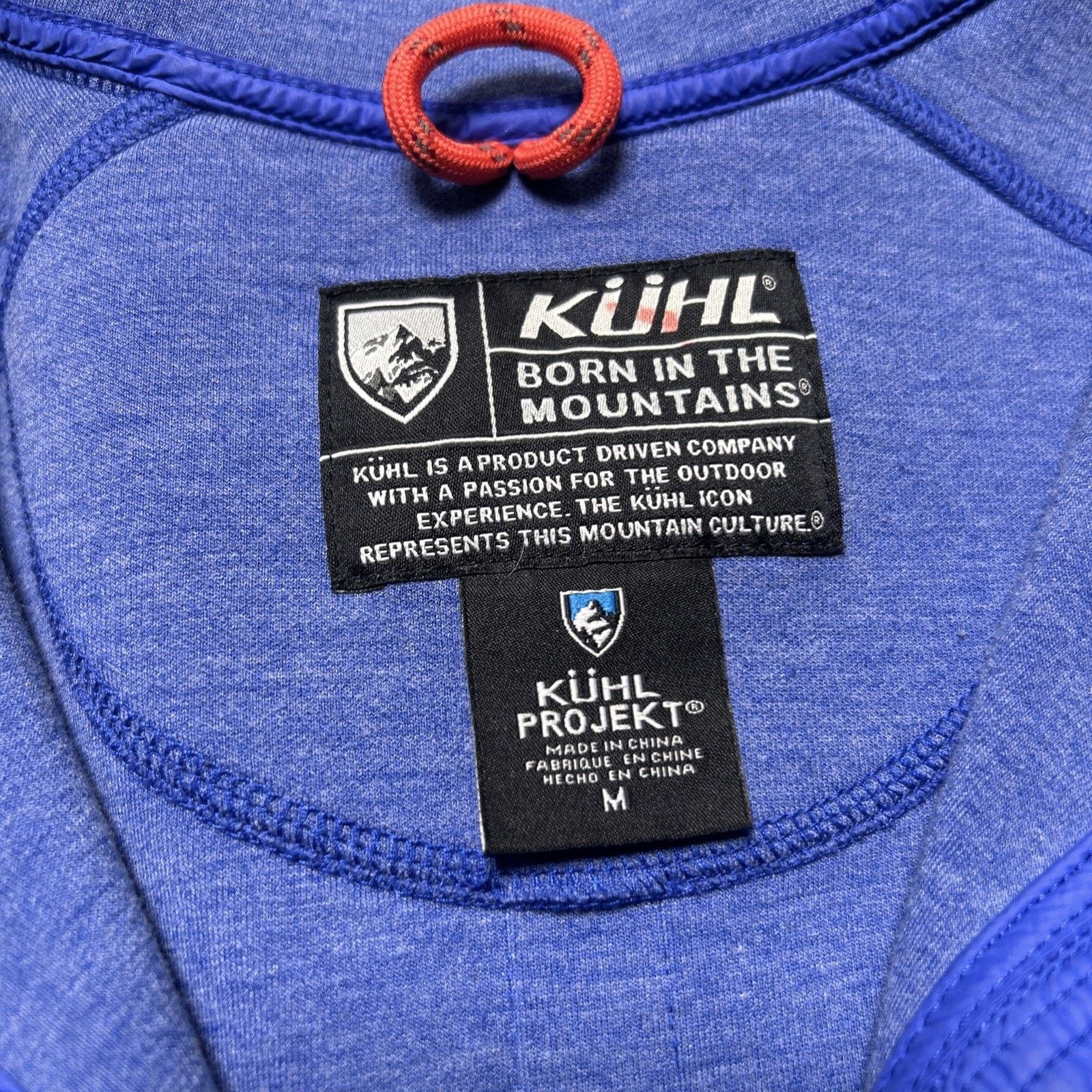 Kuhl Kuhl Projekt Fleece Vest Womens Medium Blue Retro Striped Size M / US 6-8 / IT 42-44 - 4 Thumbnail