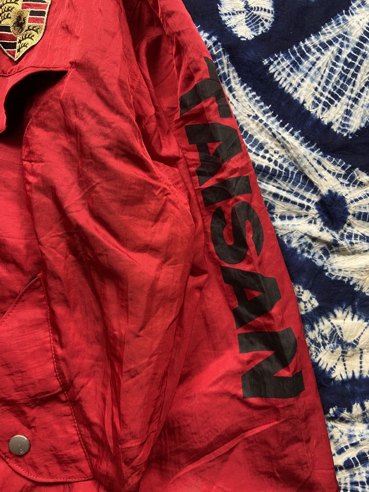 Ralph Lauren Vintage Porsche Racing Team Bomber Jacket Size US L / EU 52-54 / 3 - 8 Thumbnail