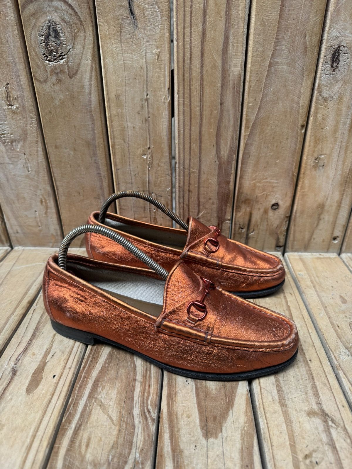 Gucci Gucci 1953 Orange women’s leather flats sz EUR 35.5 USA 5.5 Size US 5.5 / IT 35.5 - 6 Thumbnail