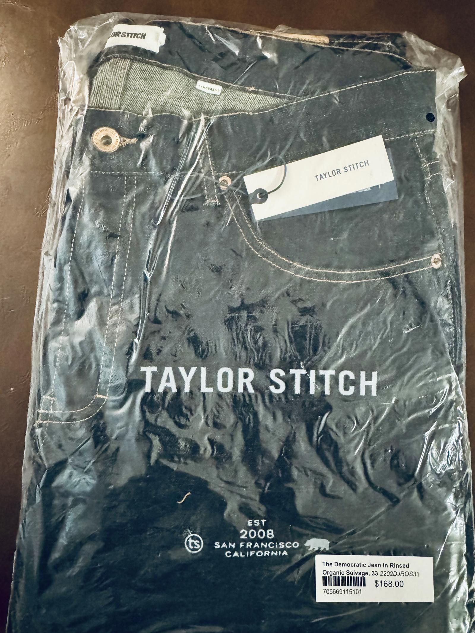 Designer Democratic Jean in Rinsed Organic Selvage Size US 33 - 1 Thumbnail