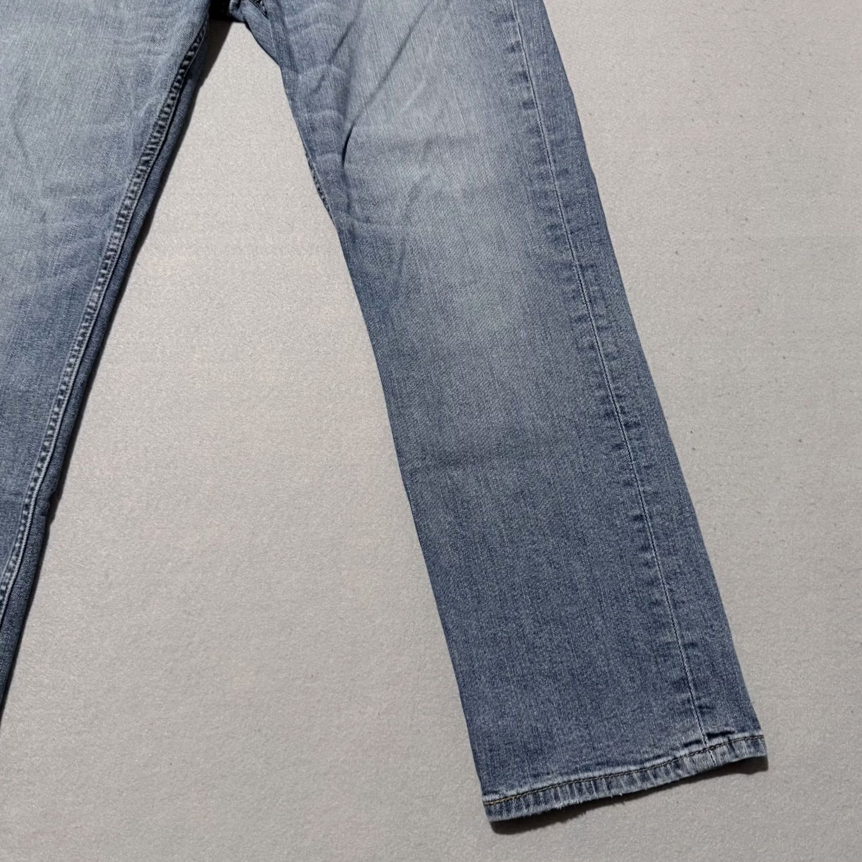 Levi's Levi’s 559 Jeans Men Blue Denim Straight Leg Low Rise Distressed 34x30 Jeans Size US 34 / EU 50 - 6 Thumbnail