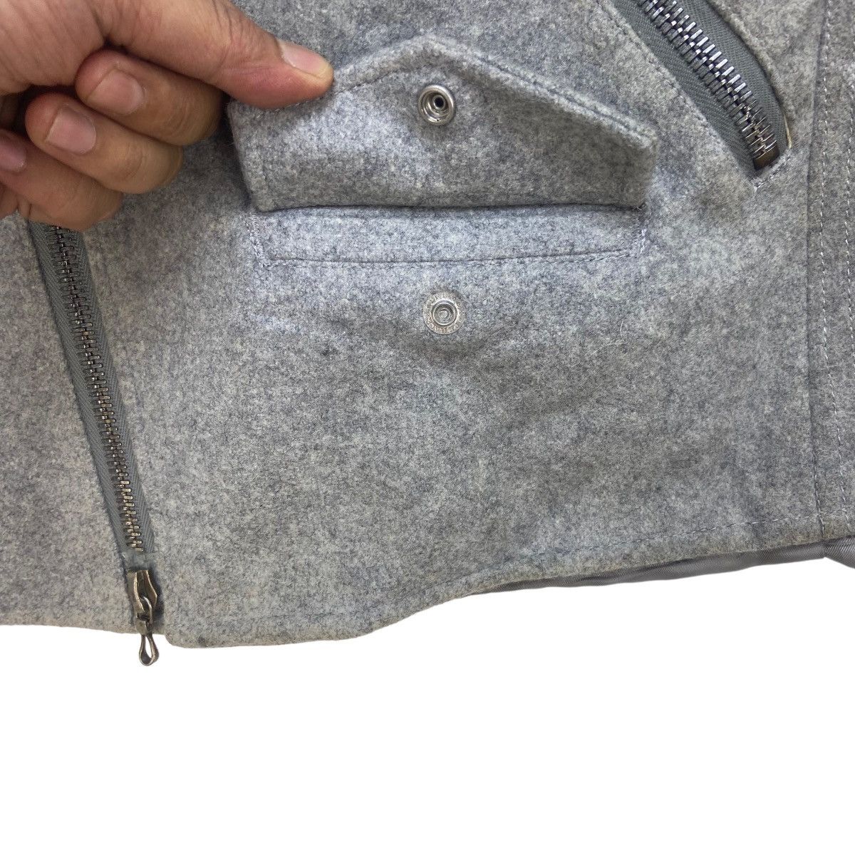 Japanese Brand Japanese Brand Moonage Devilment Double Collar Wool Jacket Size US XXS / EU 40 - 7 Thumbnail