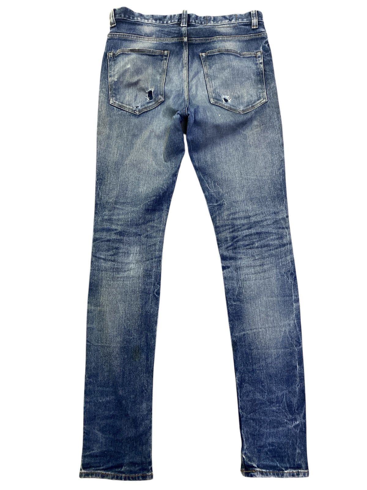 Morgan Homme × Vintage Morgan Homme Distressed Denim Size US 31 - 9 Thumbnail