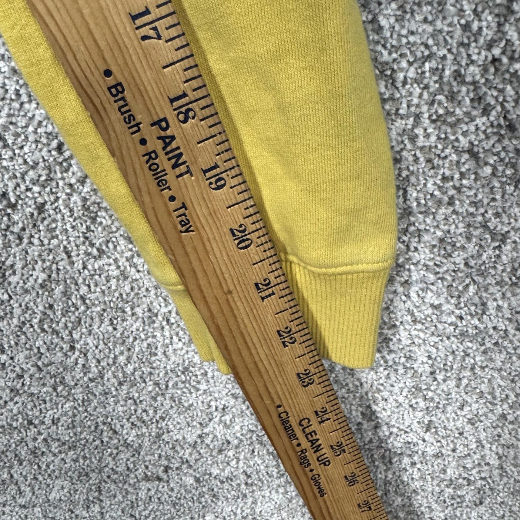 Guess GUESS Hoodie Mens M Yellow Pullover Fleece Graphic Logo Sweatshirt Est 1981 Size US M / EU 48-50 / 2 - 5 Thumbnail