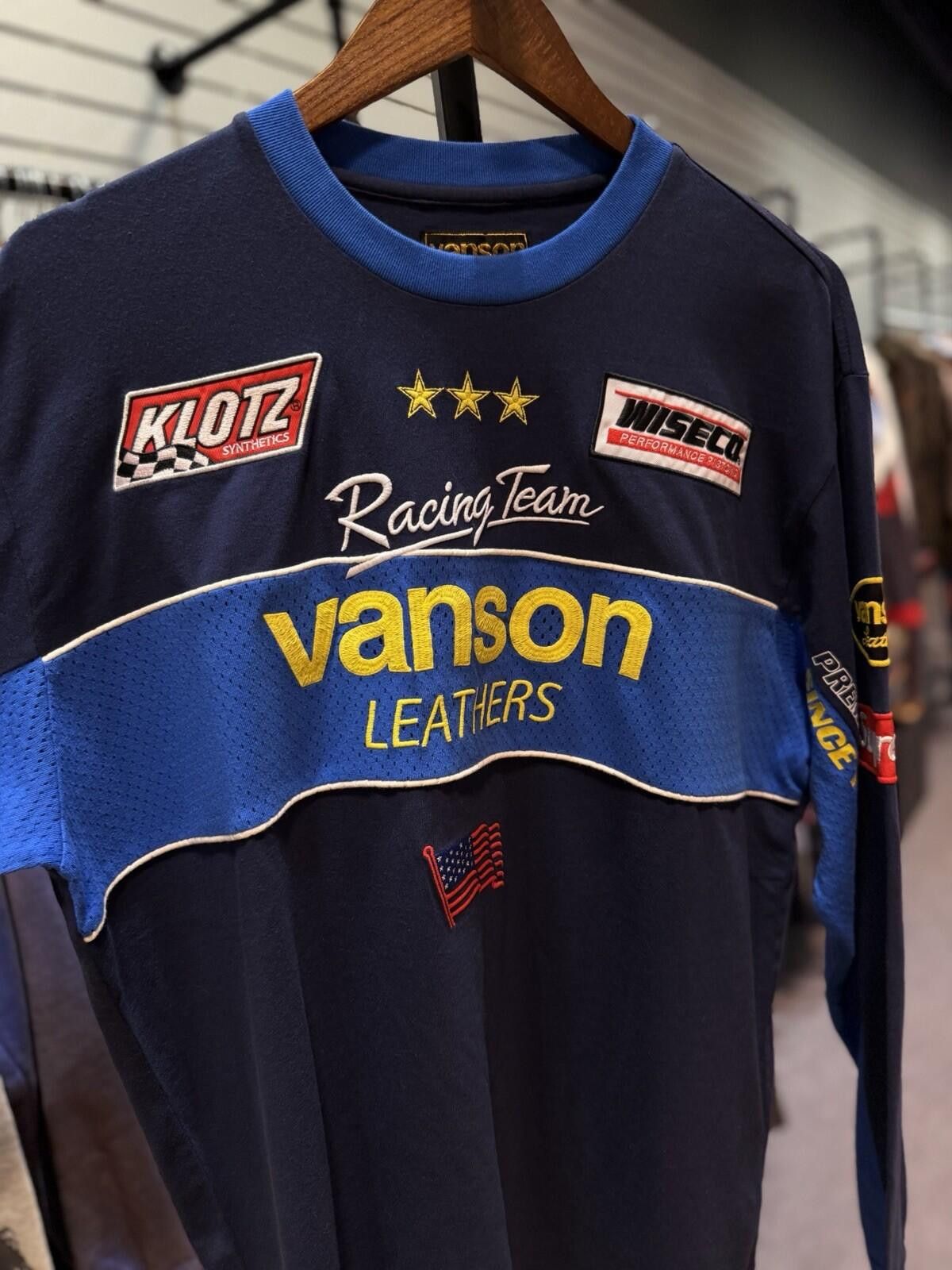 Supreme Supreme Vanson Leathers L/S Top Longsleeve Jersey Large Size US L / EU 52-54 / 3 - 4 Thumbnail