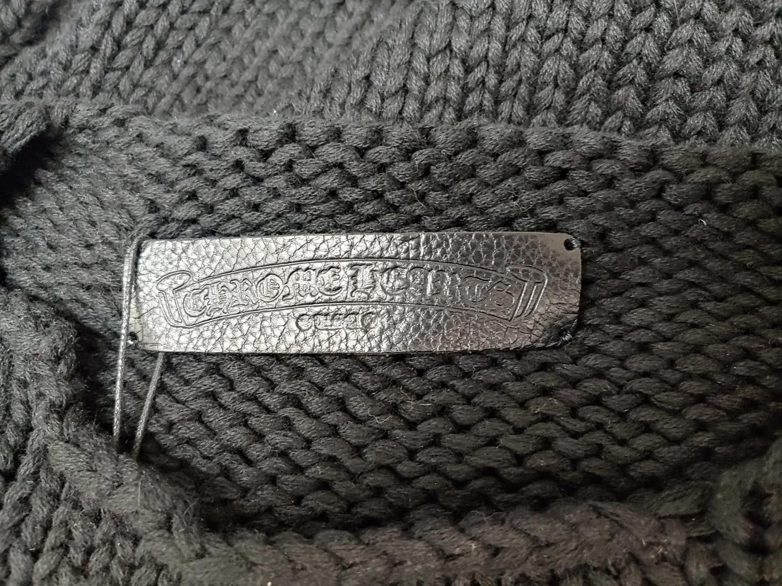 Chrome Hearts Chrome Hearts Cross Patch Knitted Sweater Size ONE SIZE - 3 Thumbnail