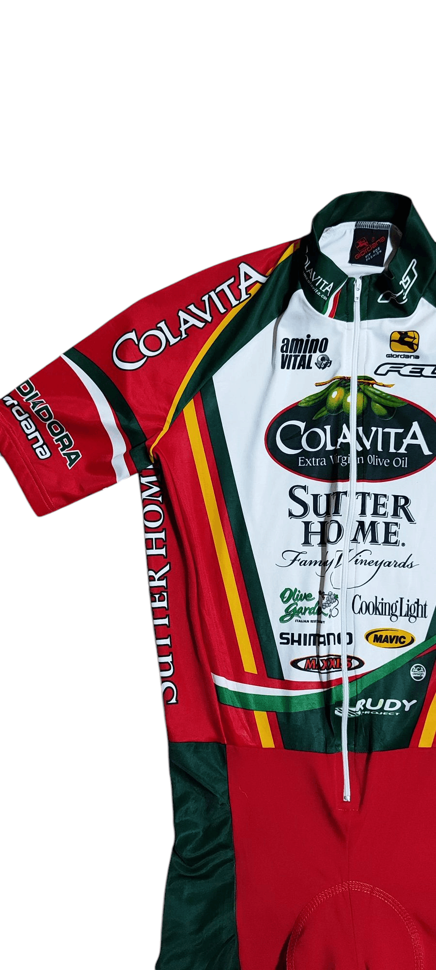 Vintage Vintage Giordana Colavita Men’s One Suit Cycling Jersey Size US M / EU 48-50 / 2 - 6 Thumbnail