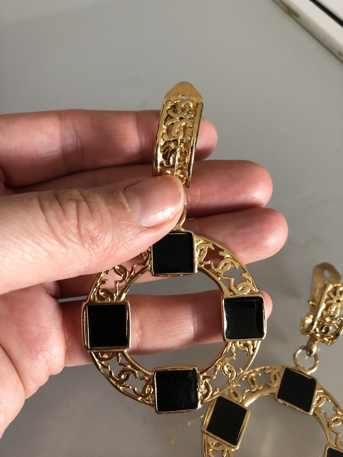 Chanel CHANEL GRIPOIX Earrings Size ONE SIZE - 2 Thumbnail