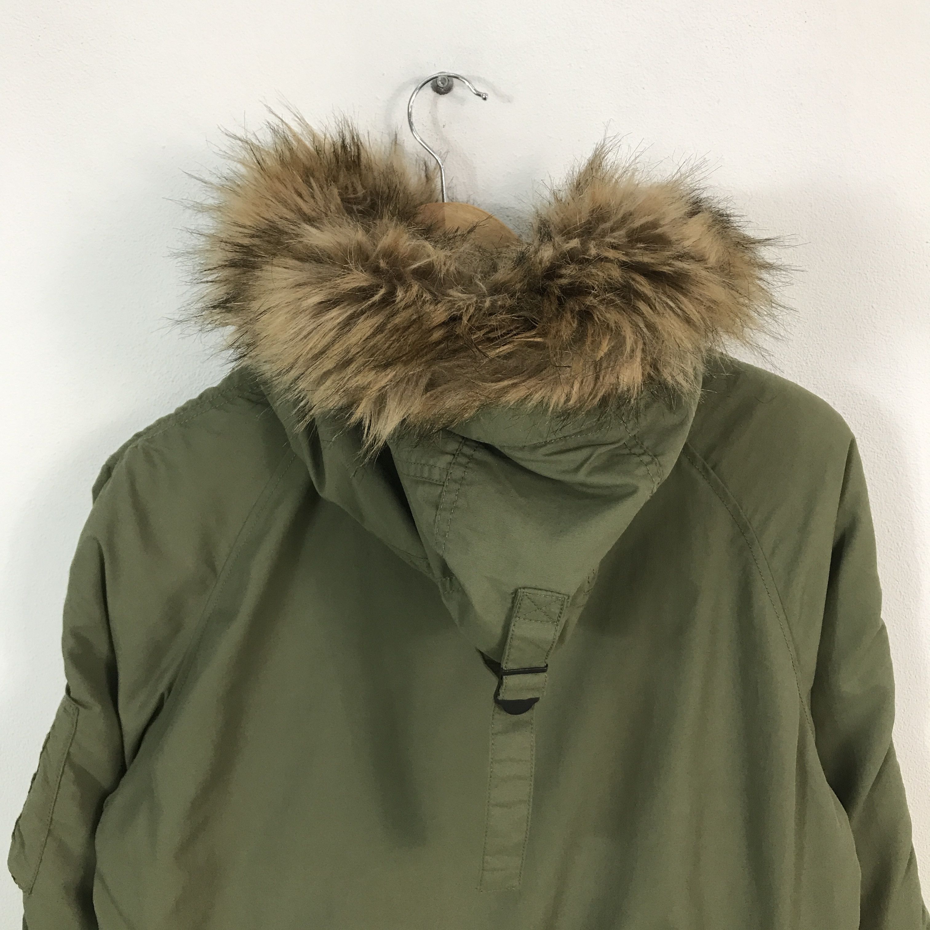 Japanese Brand Japanese Lowrys farm style fur hoodies jacket Size US L / EU 52-54 / 3 - 4 Thumbnail