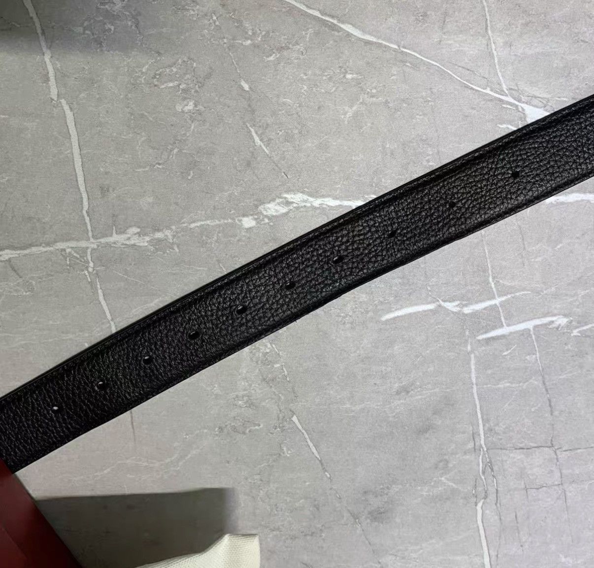 Salvatore Ferragamo Ferragamo Logo Smooth Buckle Leather Belt J42 Size ONE SIZE - 6 Thumbnail