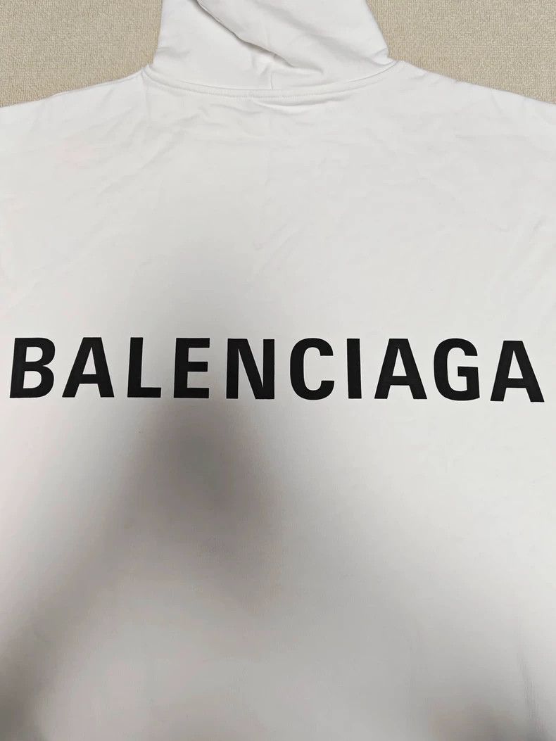 Balenciaga Balenciaga Classic logo slogan hoodie Size US M / EU 48-50 / 2 - 3 Thumbnail