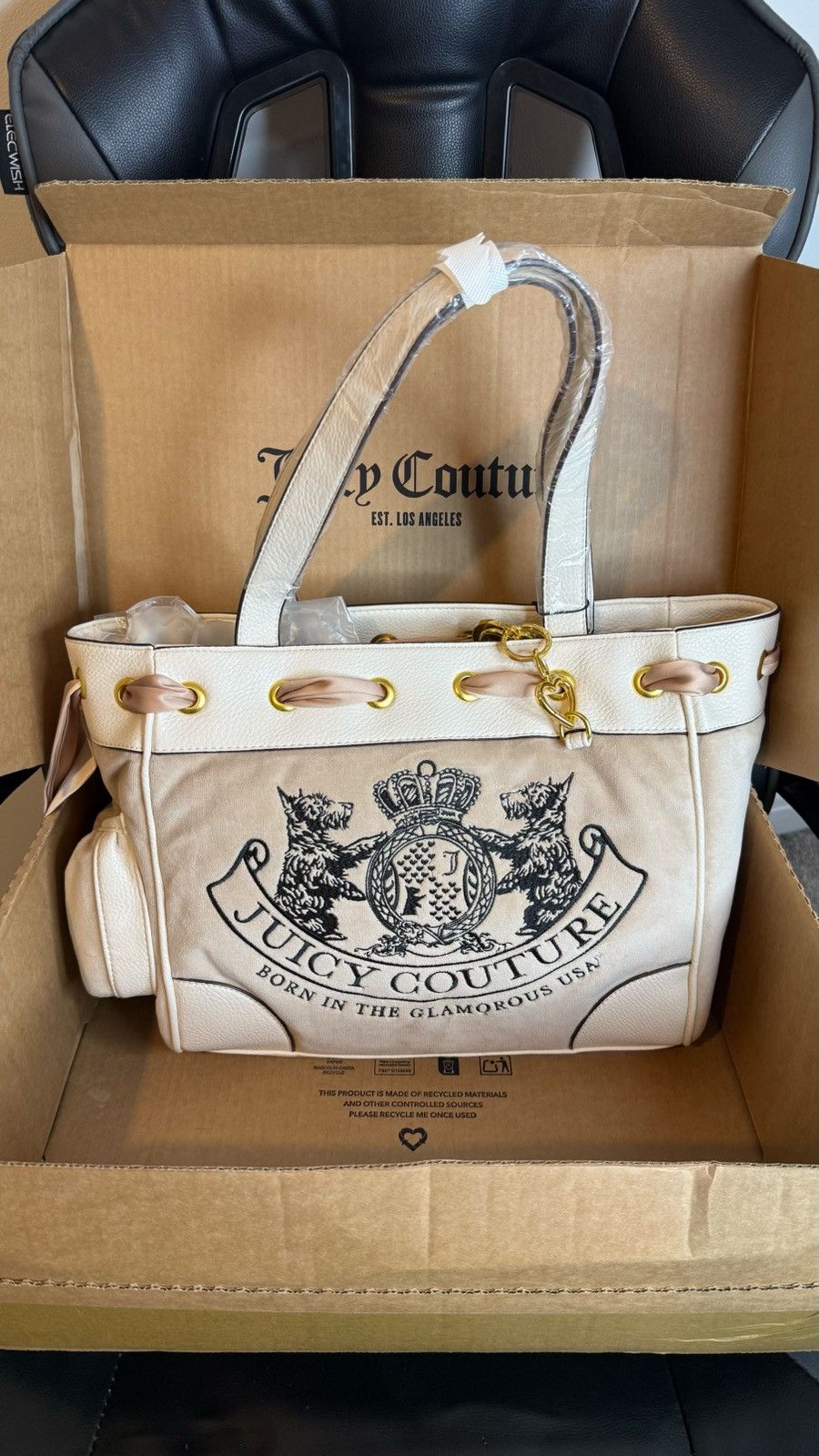 Juicy Couture Juicy Couture Sand Daydreamer Shopper Bag Size ONE SIZE - 1 Thumbnail
