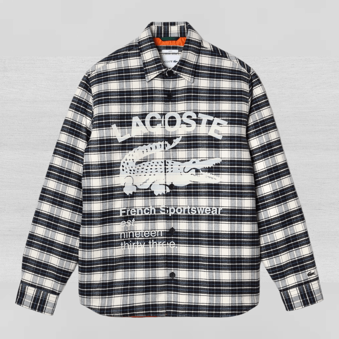 Lacoste EXCLUSIVE LACOSTE OVERSHIRT M - FASHIONELLA Size US L / EU 52-54 / 3 - 7 Thumbnail