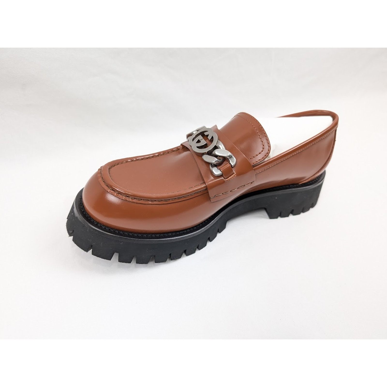 Gucci o1rshd1 Cordovan Lux Loafers in Rust Size US 12.5 / EU 45-46 - 12 Thumbnail