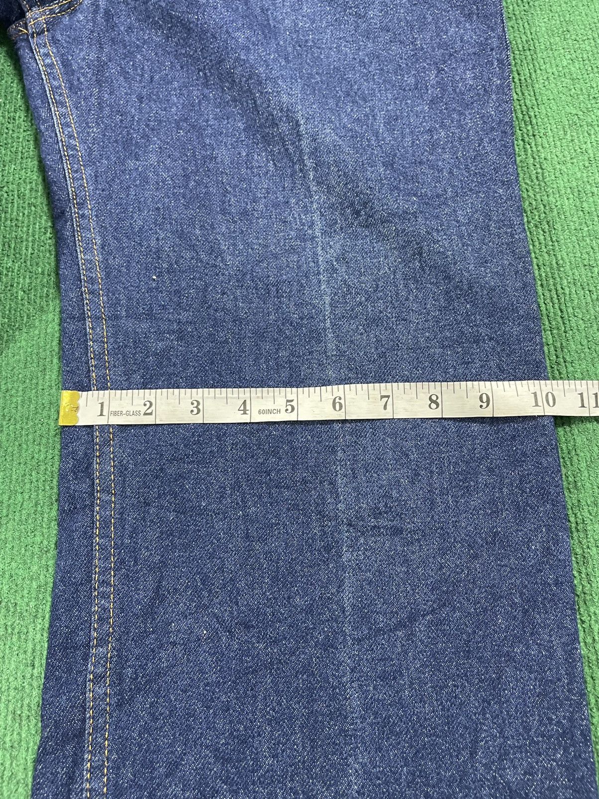 Levi's Levis Vintage 70s With Leather Patch & Tag Wide Leg Size US 35 - 16 Thumbnail