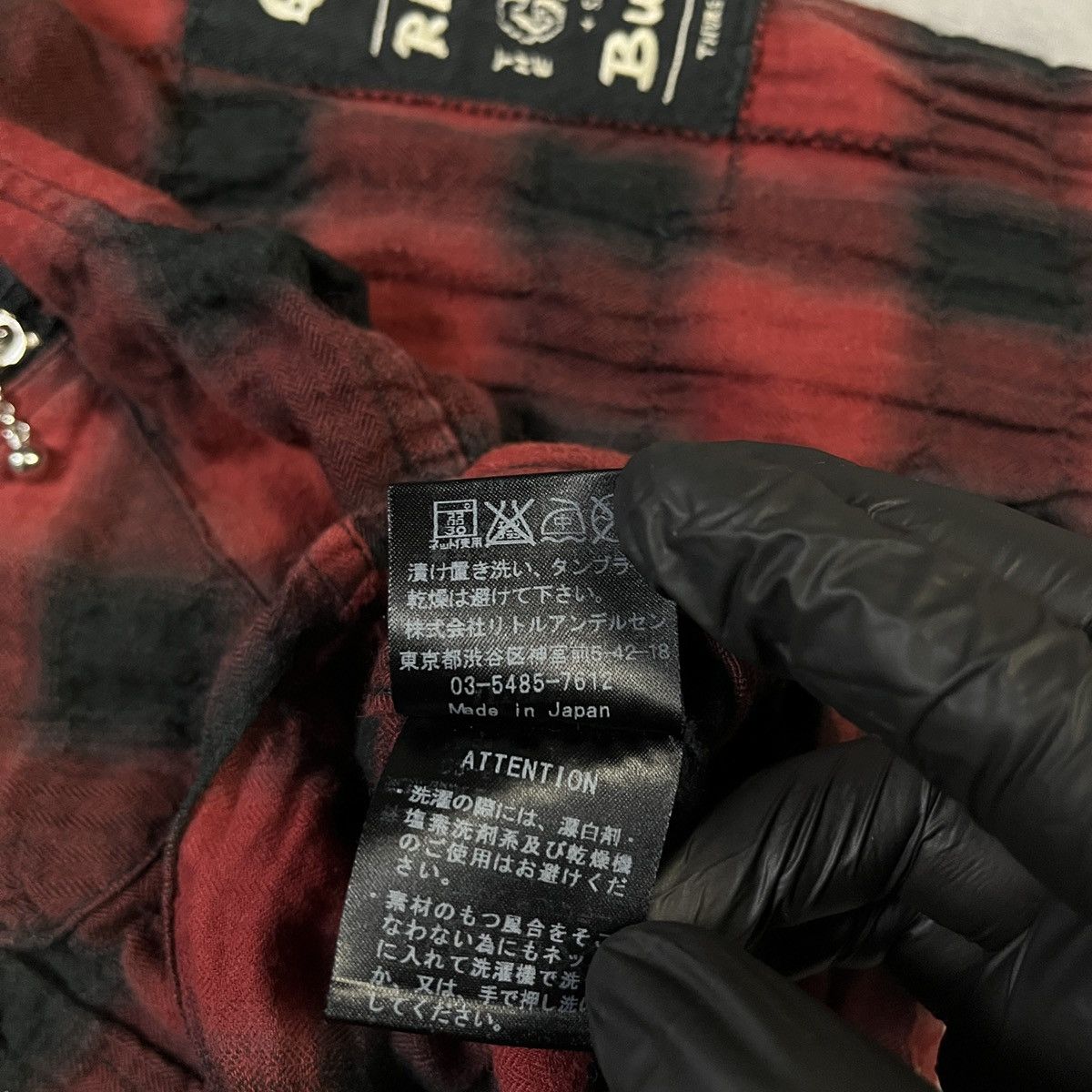 Hysteric Glamour Hysteric Glamour NY Punk Hooded Flannel Size US XXS / EU 40 - 9 Thumbnail