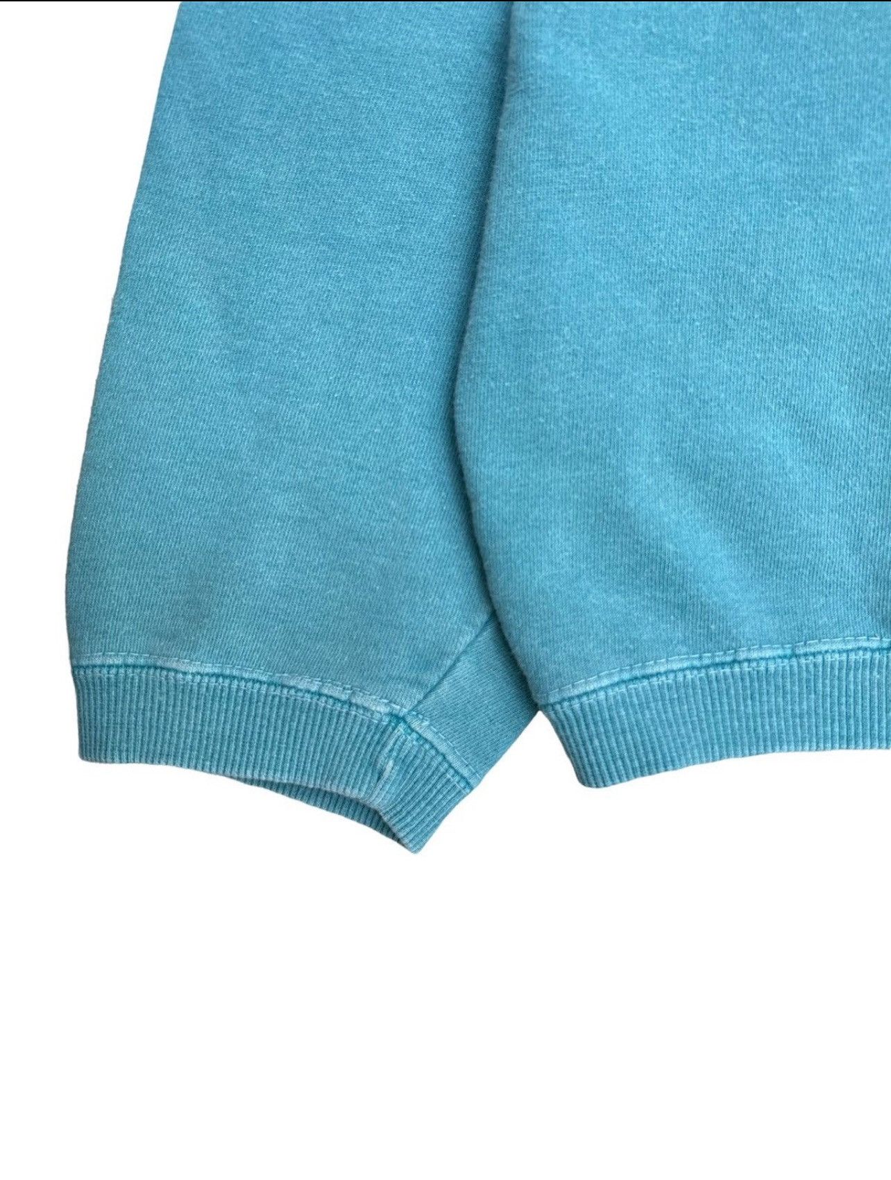Vintage Vintage 90s Madeline Island Scenary Sweatshirt XL Turqoise Size US XL / EU 56 / 4 - 6 Thumbnail