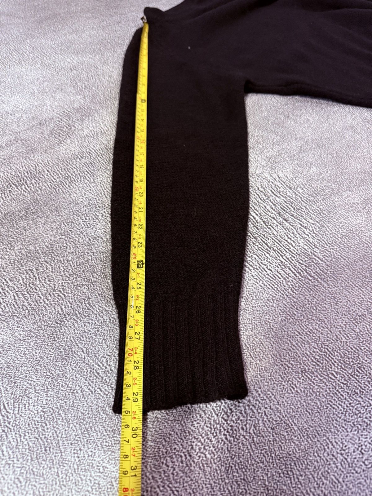 Stone Island Stone Island Vintage Wool Sweater AW01 Knit L Black Size US L / EU 52-54 / 3 - 20 Thumbnail