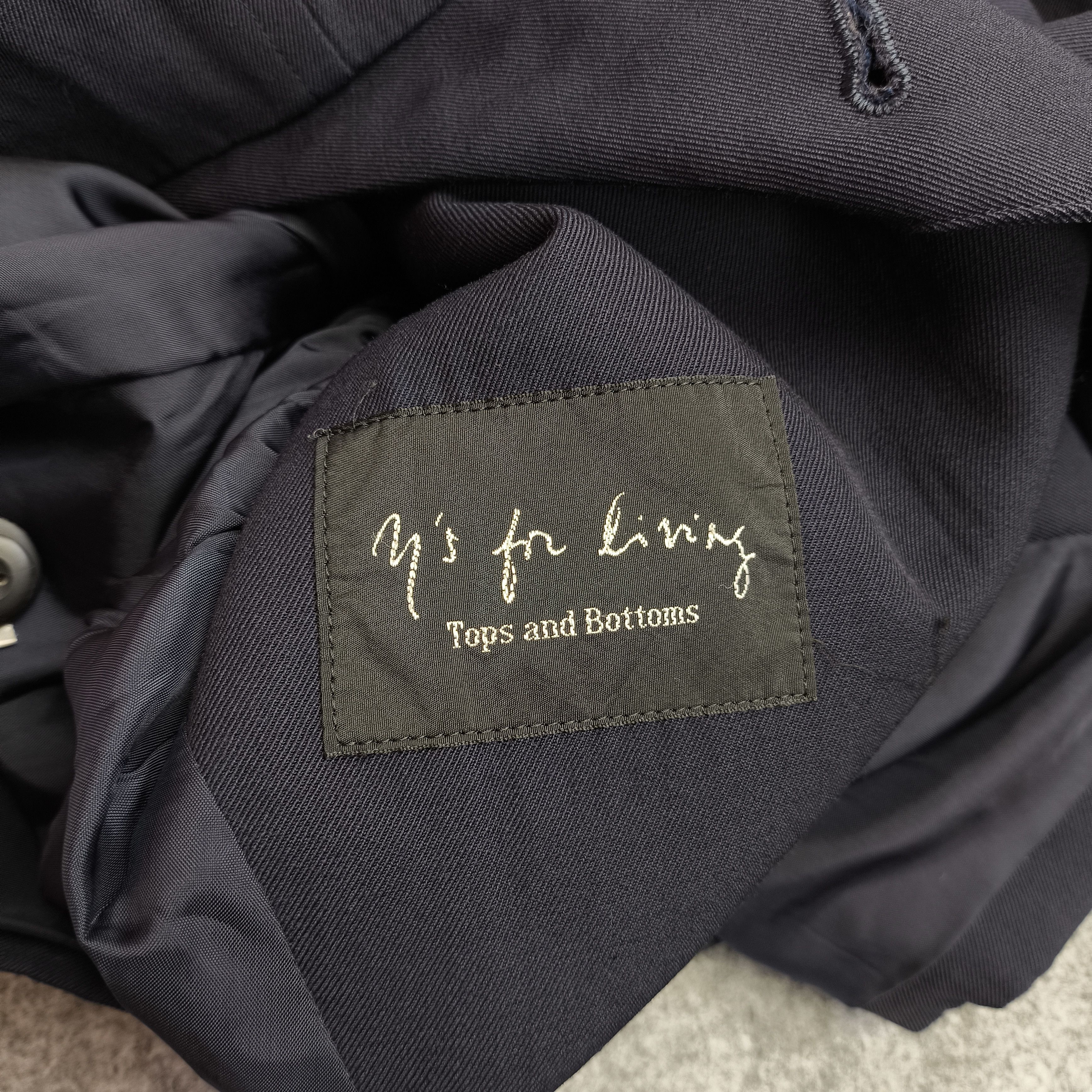 Yohji Yamamoto Yohji yamamoto y's for living blazer suits jacket Size 50R - 3 Thumbnail