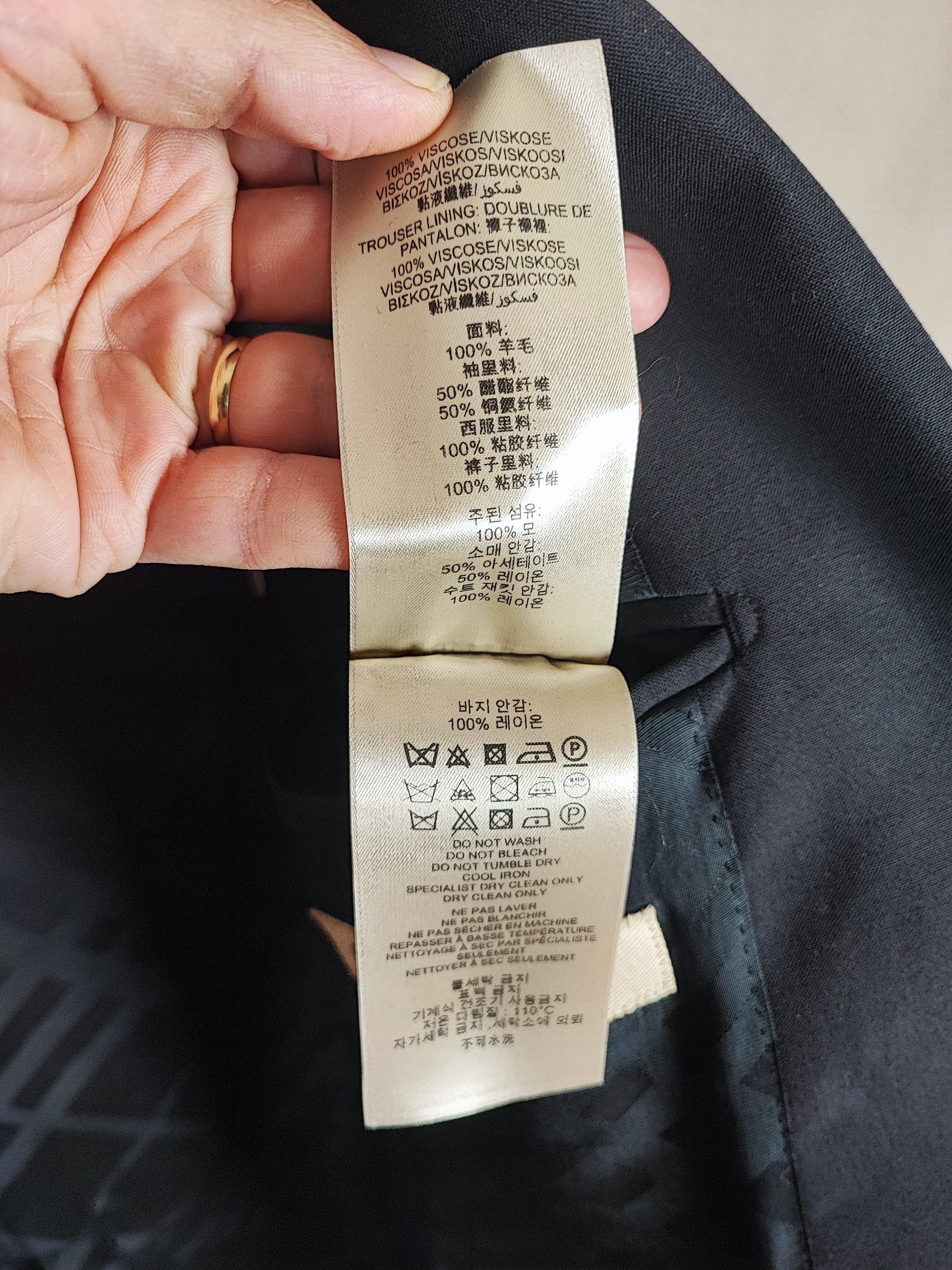 Burberry Burberry Black Suits brand new with tags! Size 40R - 11 Thumbnail